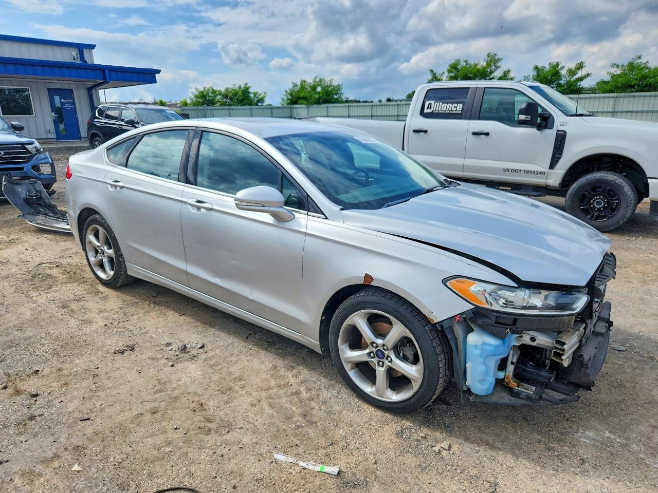 2013 Ford Fusion Se Silver vin: 3FA6P0H71DR316591