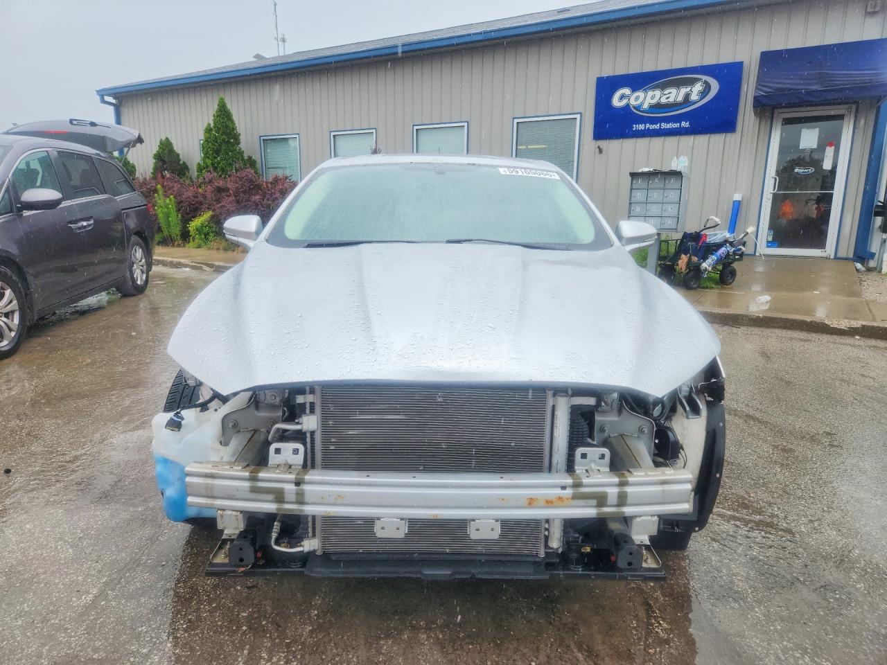 2013 Ford Fusion Se Silver vin: 3FA6P0H71DR318129