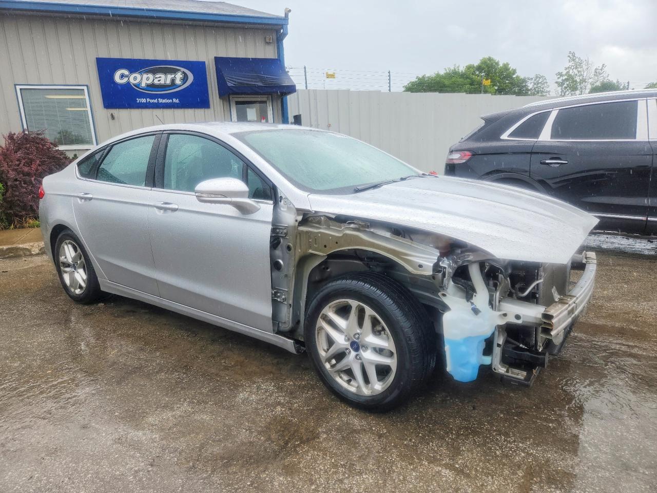 2013 Ford Fusion Se Silver vin: 3FA6P0H71DR318129
