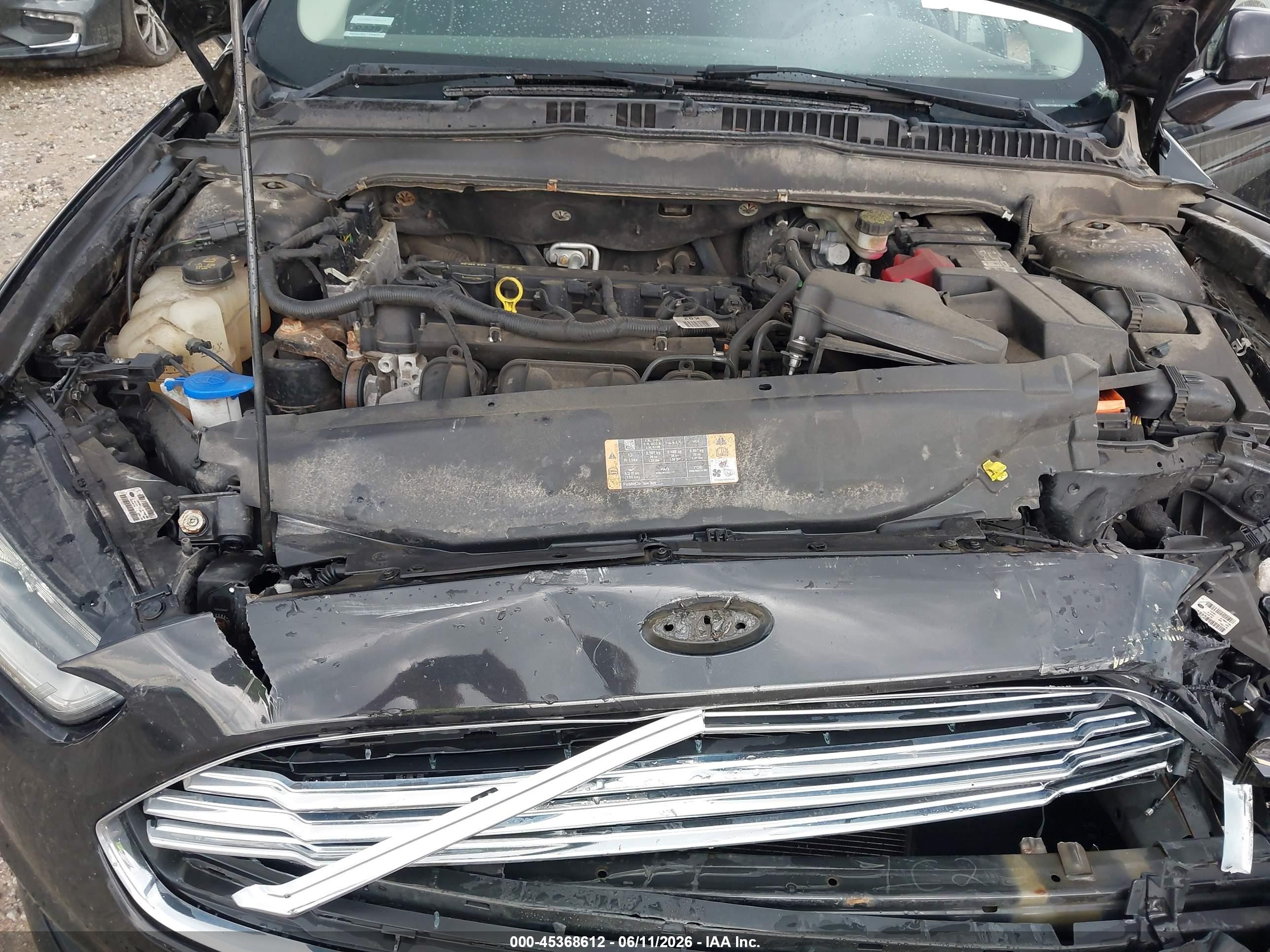 2013 Ford Fusion Se Black vin: 3FA6P0H71DR321905