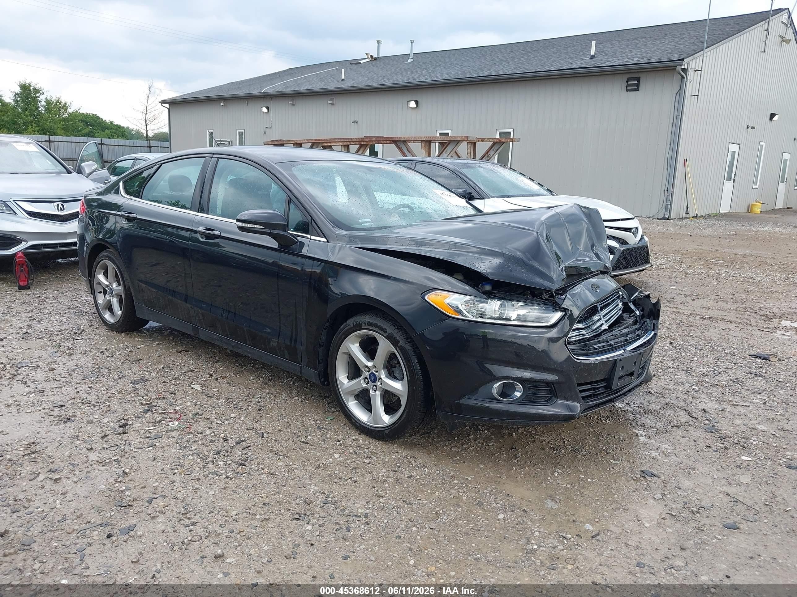2013 Ford Fusion Se Black vin: 3FA6P0H71DR321905