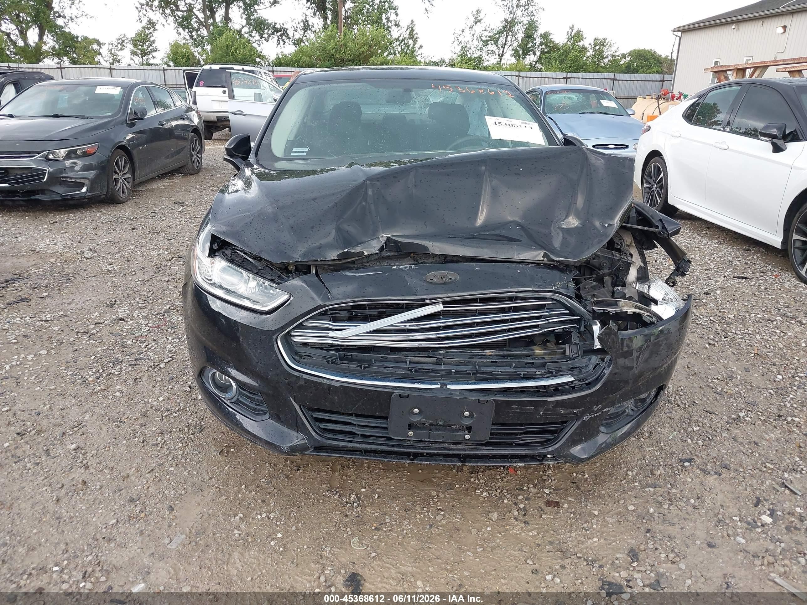 2013 Ford Fusion Se Black vin: 3FA6P0H71DR321905