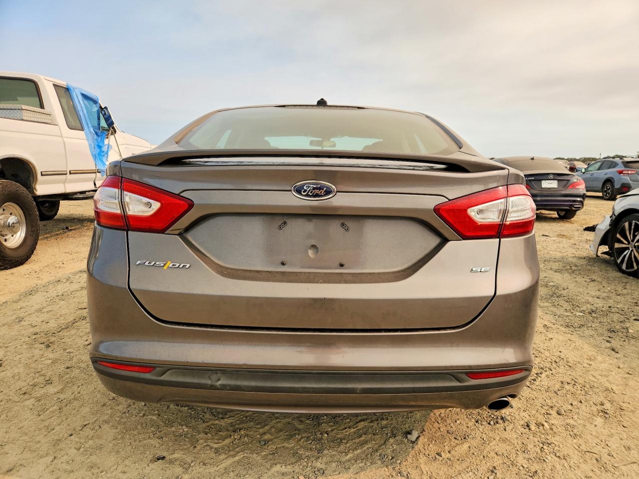 2013 Ford Fusion Se Gray vin: 3FA6P0H71DR345427