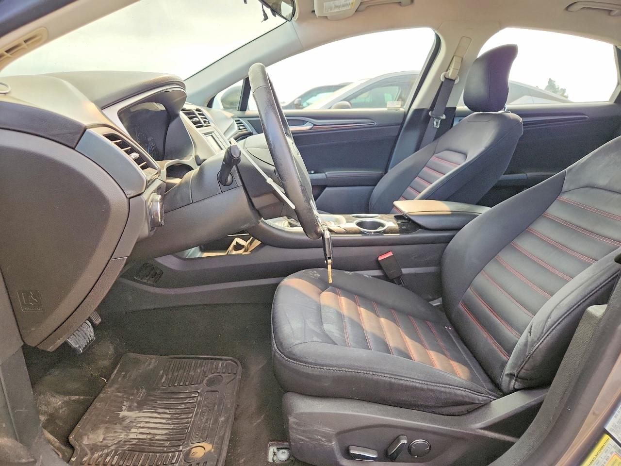 2013 Ford Fusion Se Gray vin: 3FA6P0H71DR345427