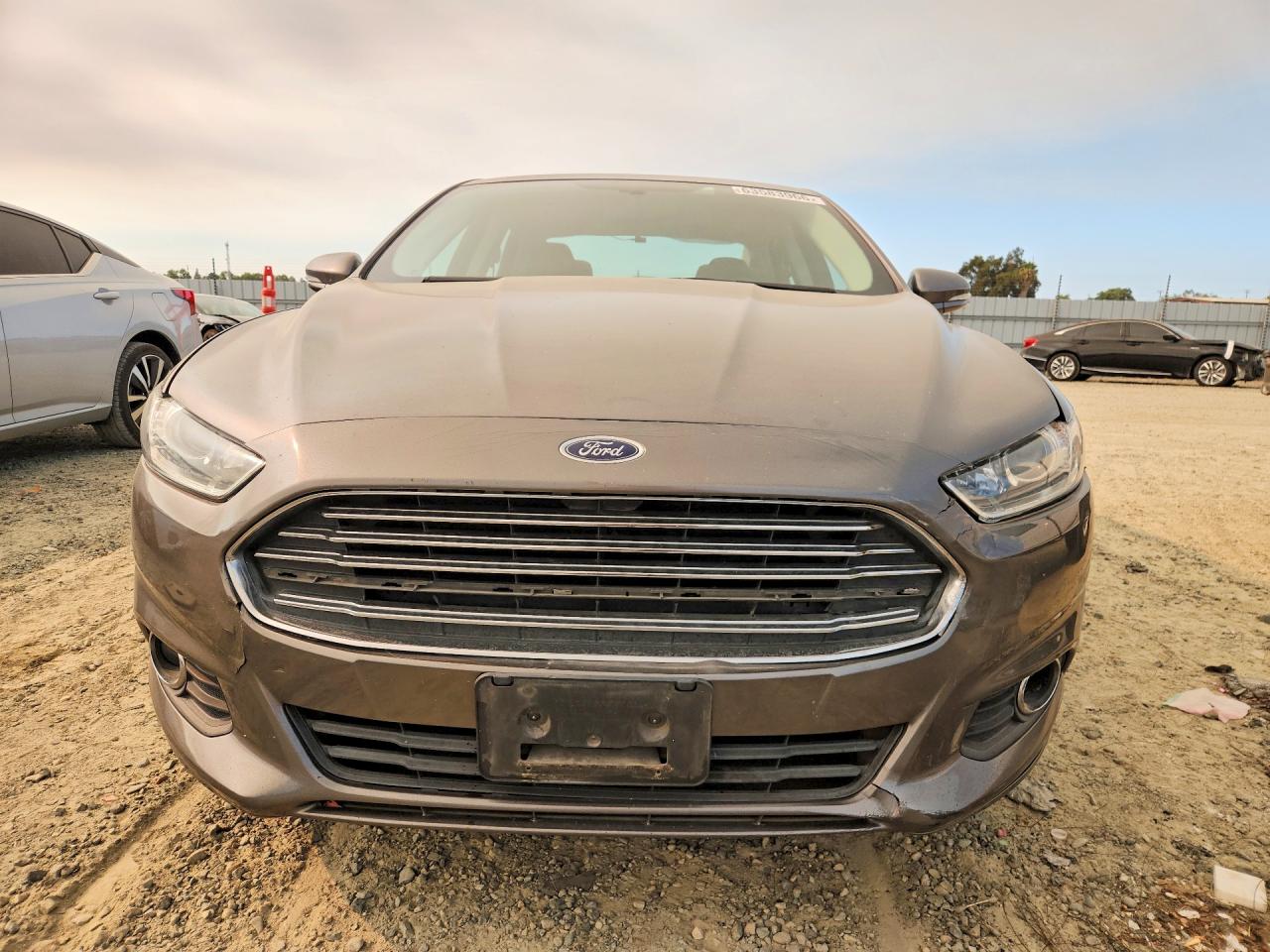 2013 Ford Fusion Se Gray vin: 3FA6P0H71DR345427