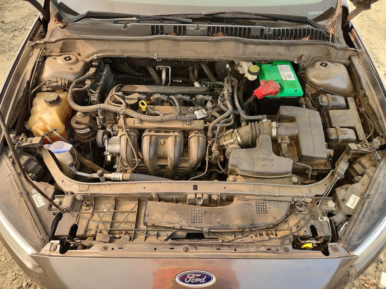 2013 Ford Fusion Se Gray vin: 3FA6P0H71DR345427