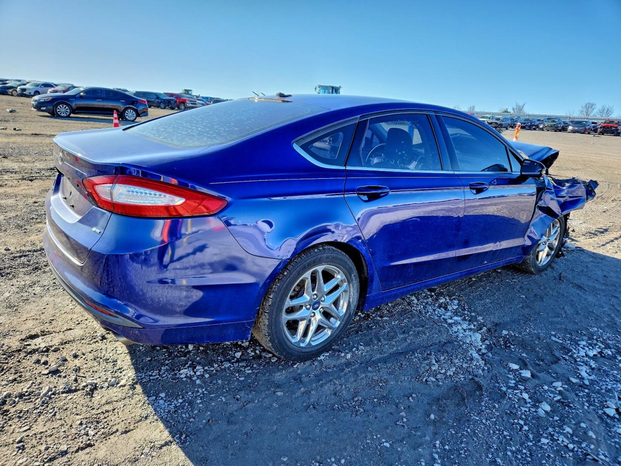 2013 Ford Fusion Se Blue vin: 3FA6P0H71DR350837
