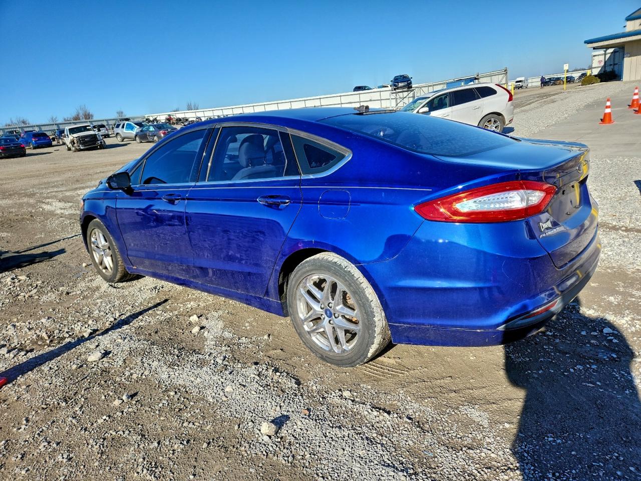 2013 Ford Fusion Se Blue vin: 3FA6P0H71DR350837