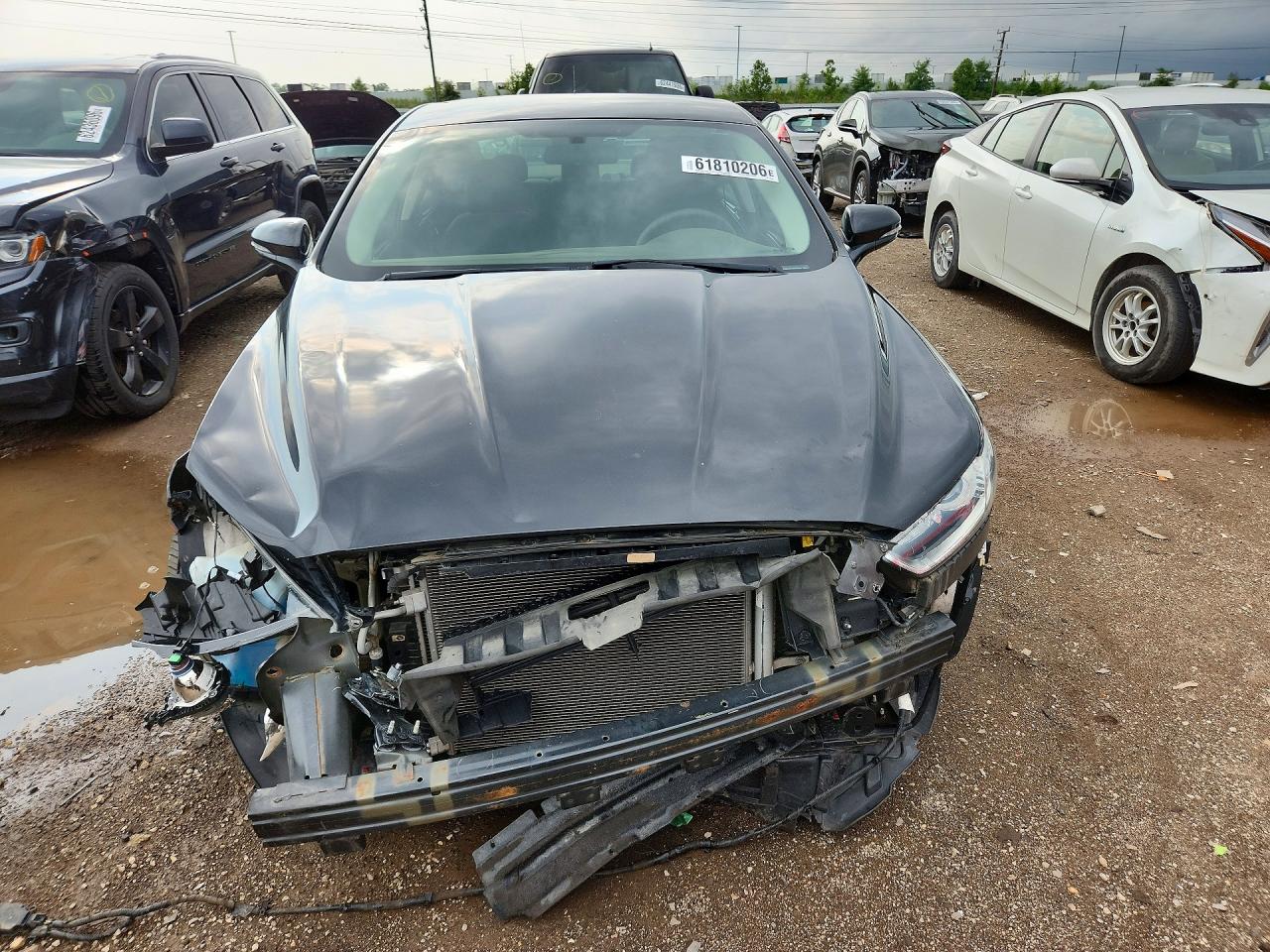 2013 Ford Fusion Se Black vin: 3FA6P0H71DR358209
