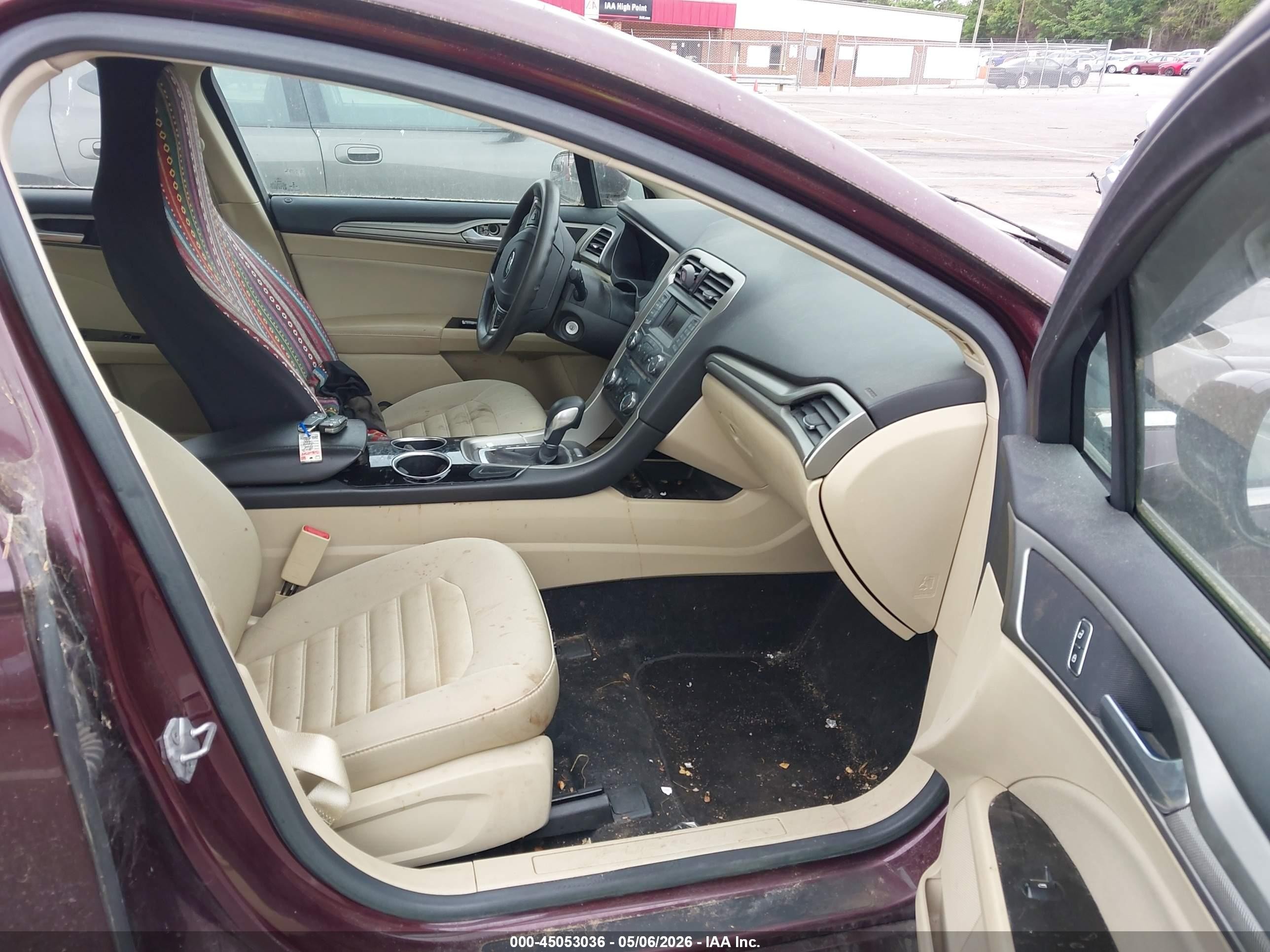 2013 Ford Fusion Se Бордовый vin: 3FA6P0H71DR381554