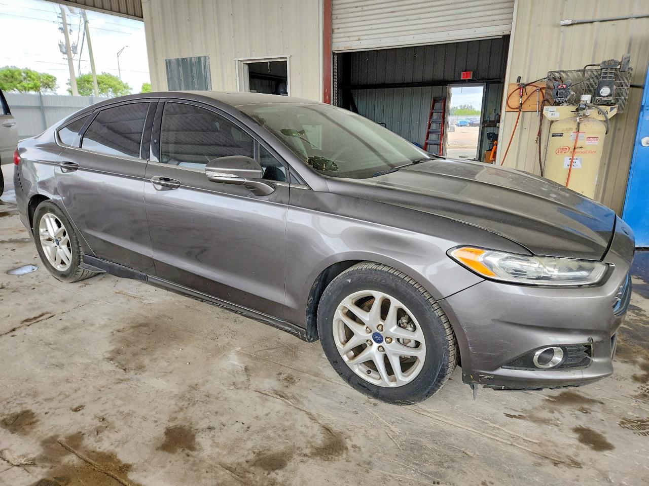 2014 Ford Fusion Titanium Gray vin: 3FA6P0H71ER113069