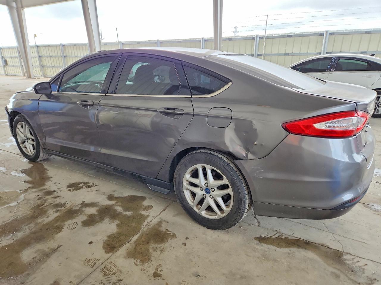 2014 Ford Fusion Titanium Gray vin: 3FA6P0H71ER113069
