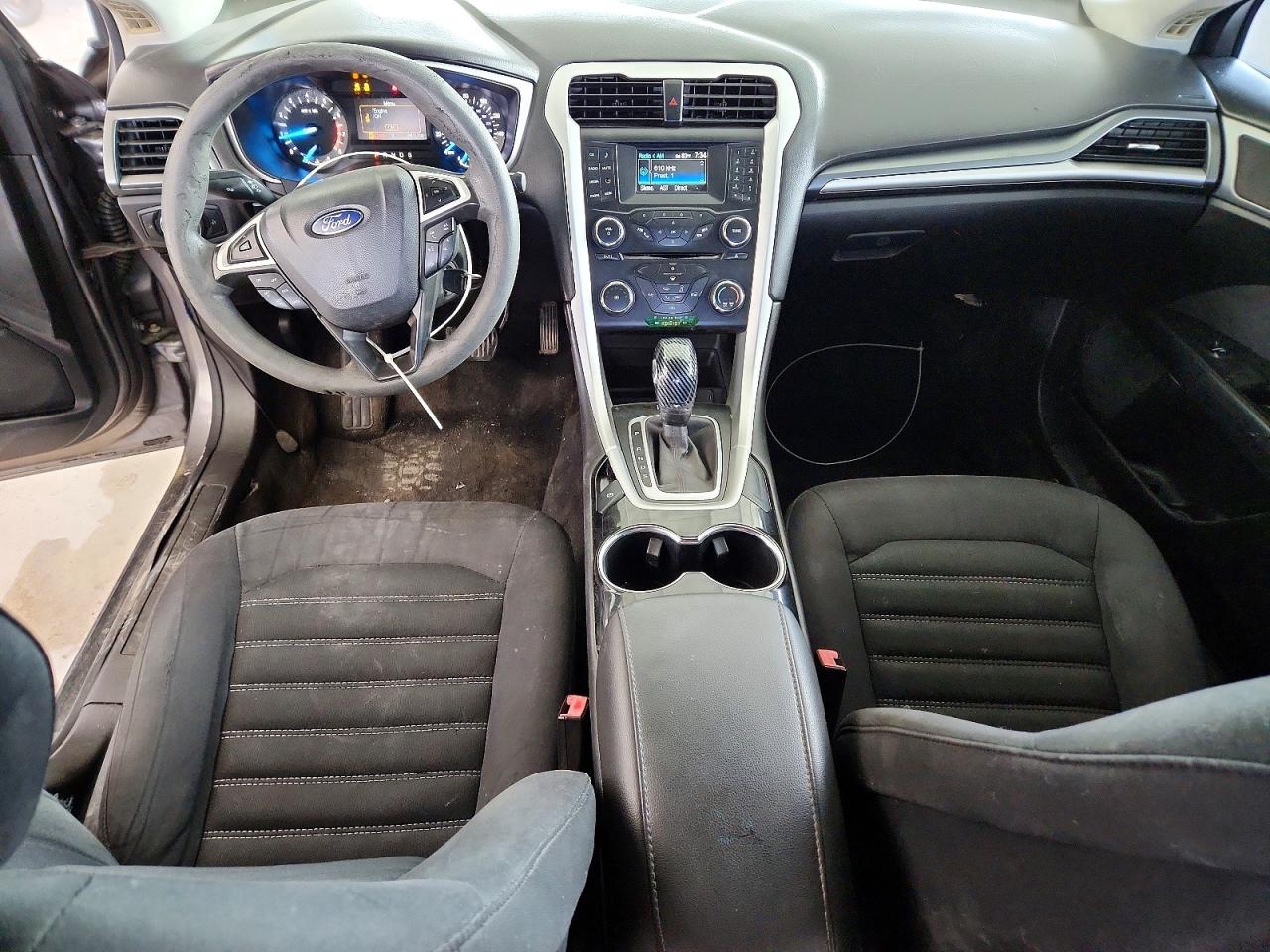 2014 Ford Fusion Titanium Gray vin: 3FA6P0H71ER113069