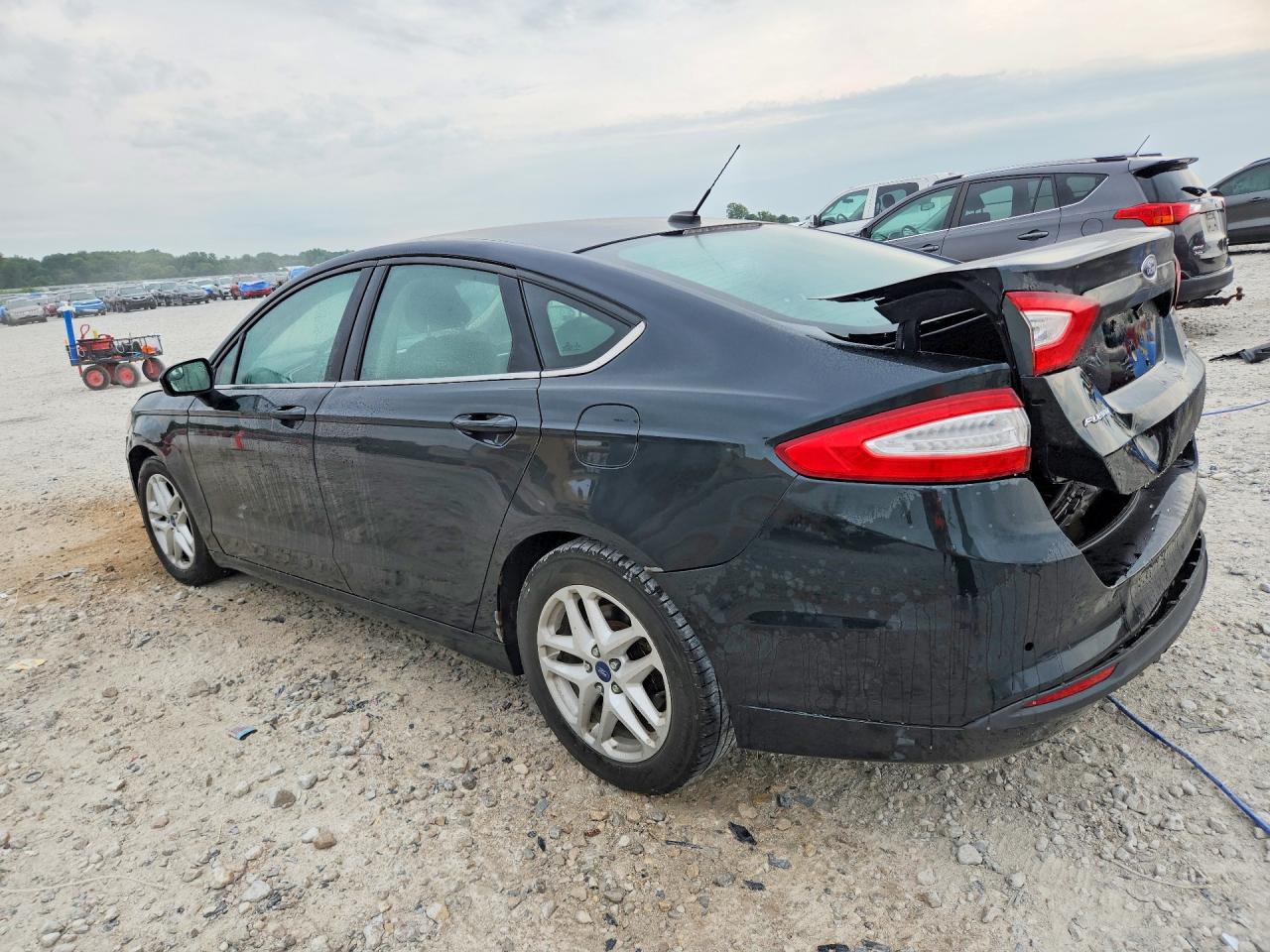 2014 Ford Fusion Se Black vin: 3FA6P0H71ER120510