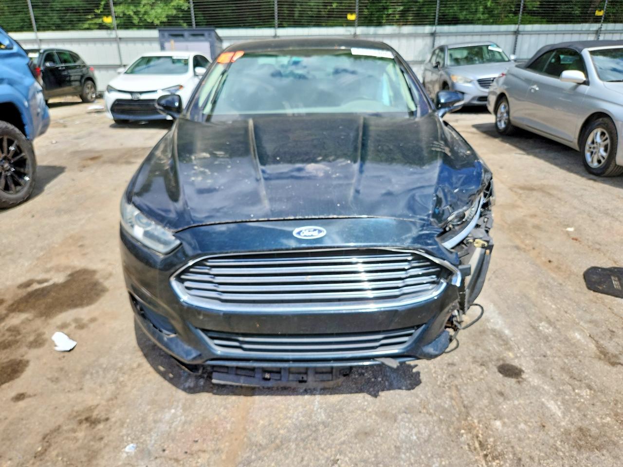 2014 Ford Fusion Se Black vin: 3FA6P0H71ER120538