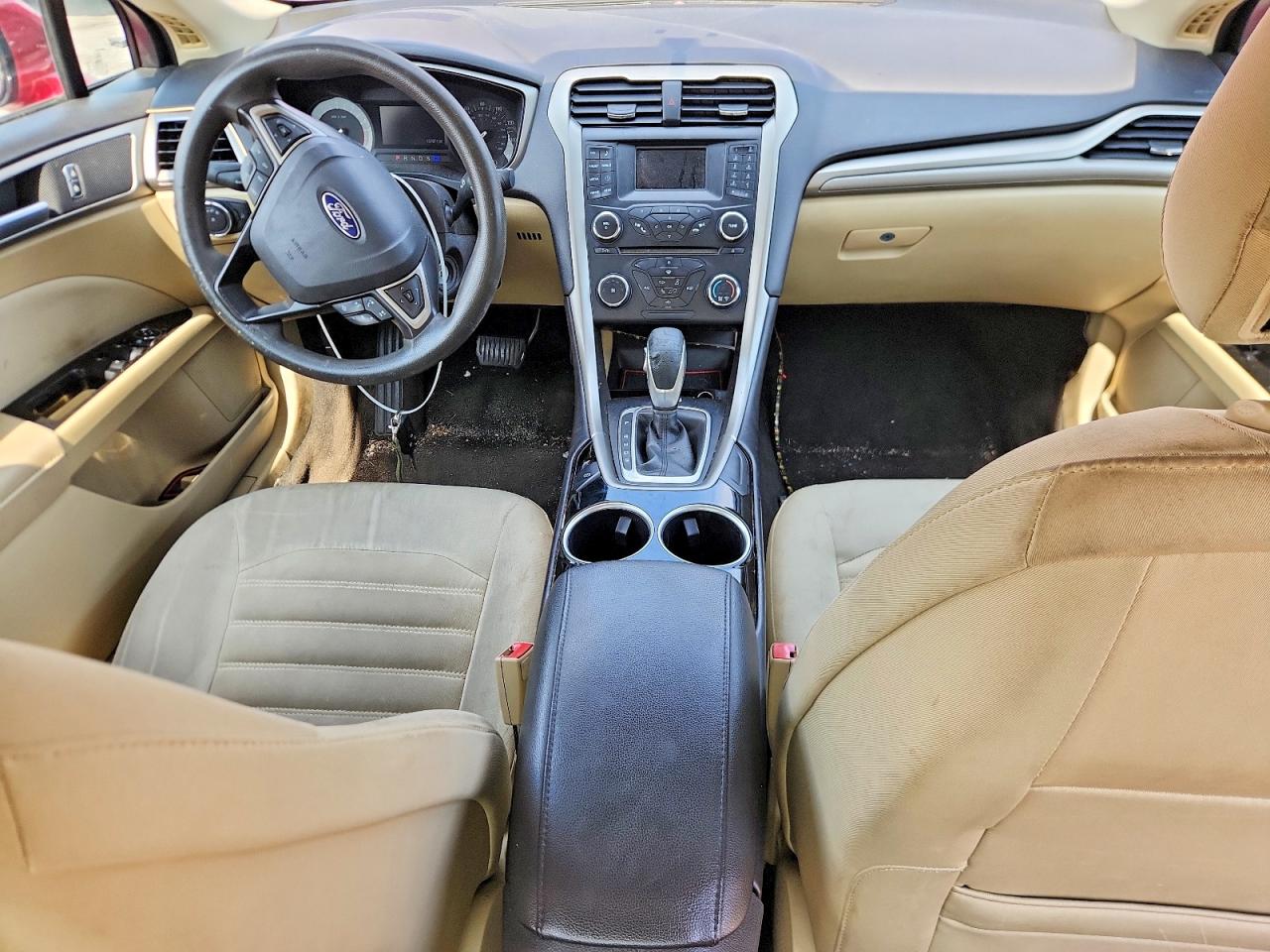 2014 Ford Fusion Se Red vin: 3FA6P0H71ER138375