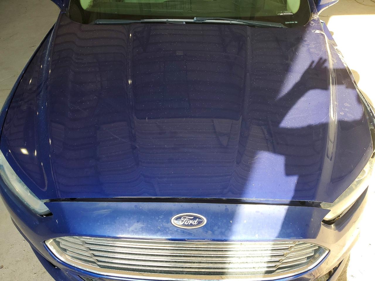 2014 Ford Fusion Se Синий vin: 3FA6P0H71ER179055