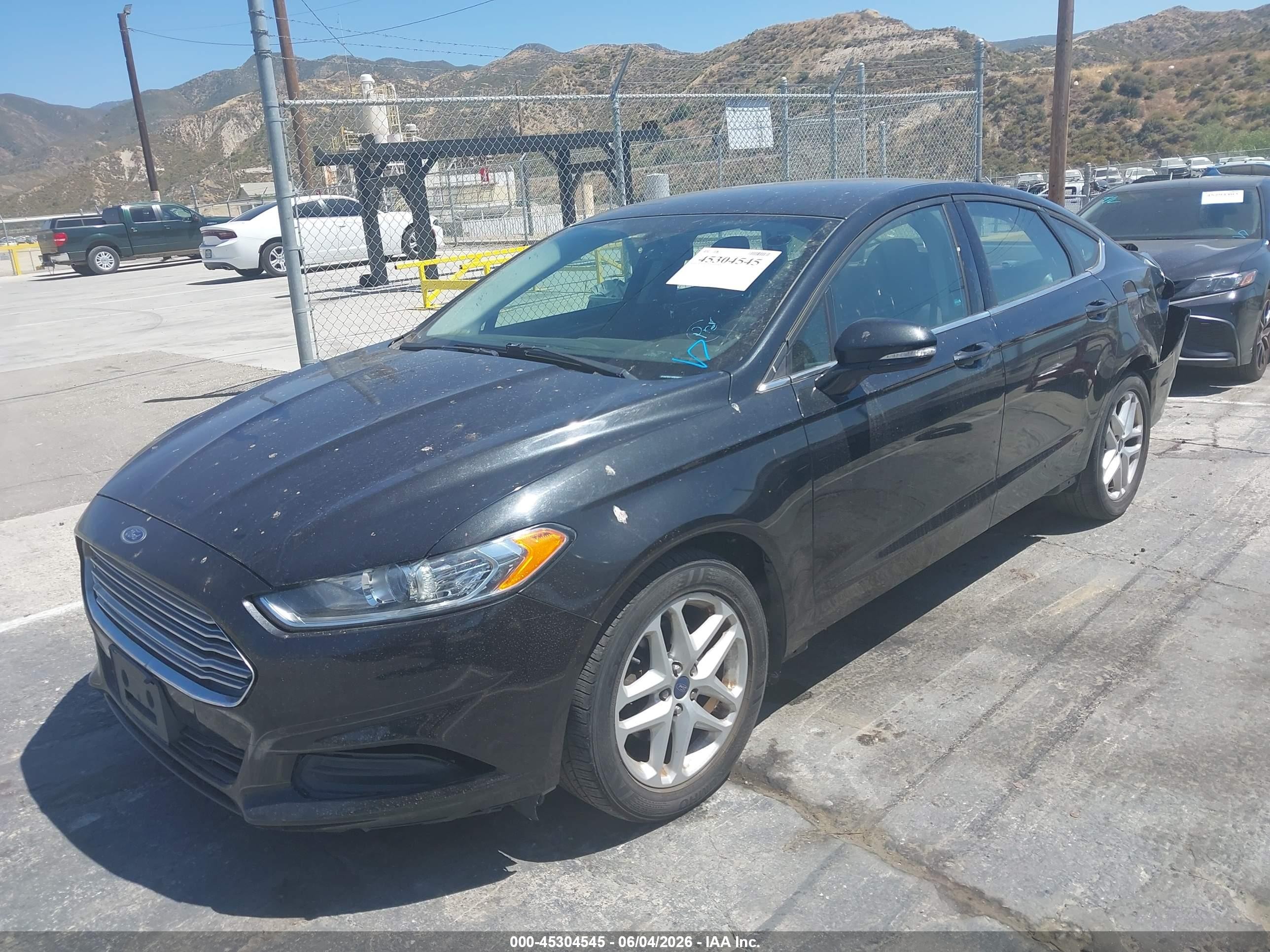 2014 Ford Fusion Se Black vin: 3FA6P0H71ER242011