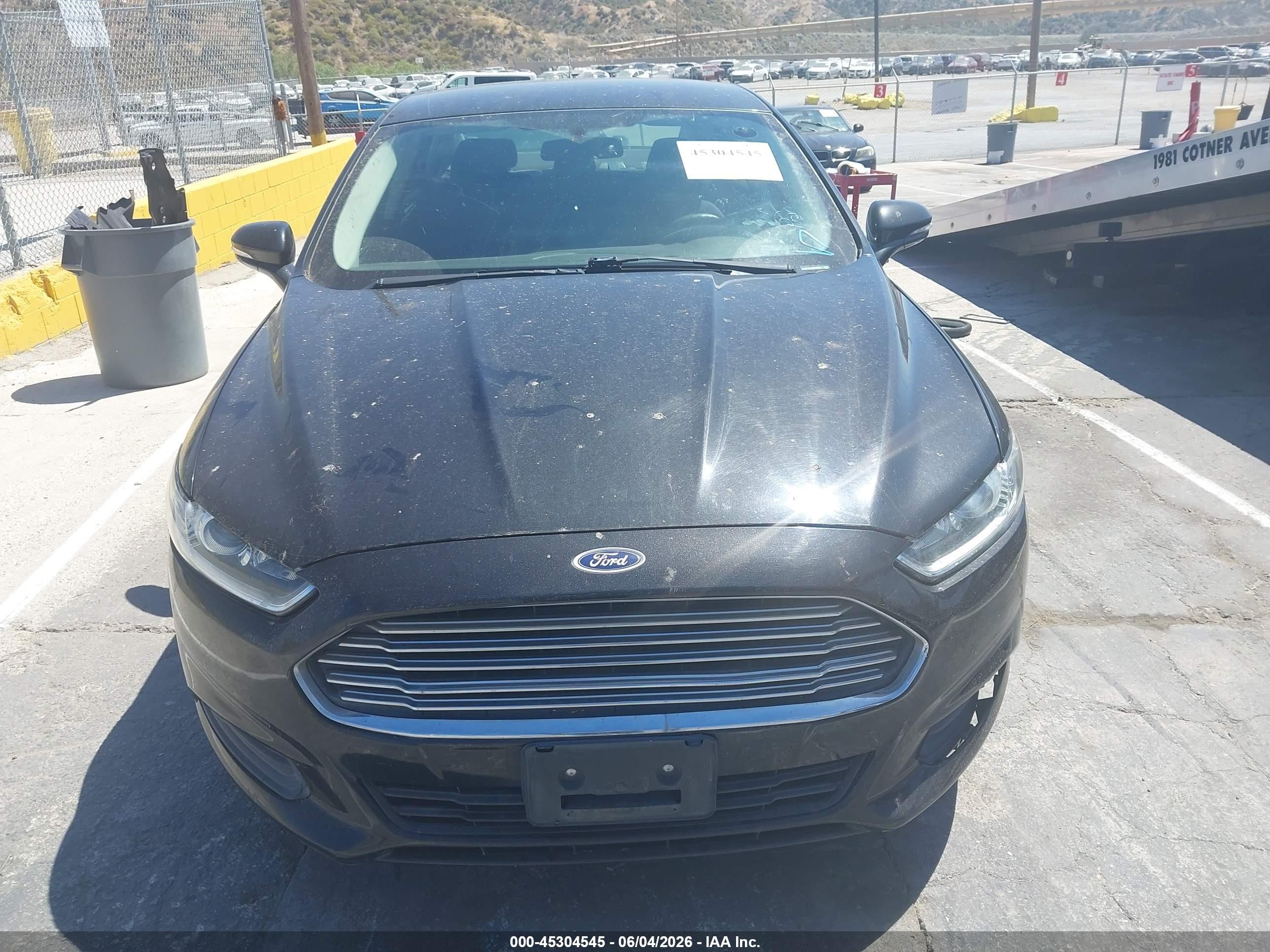 2014 Ford Fusion Se Black vin: 3FA6P0H71ER242011