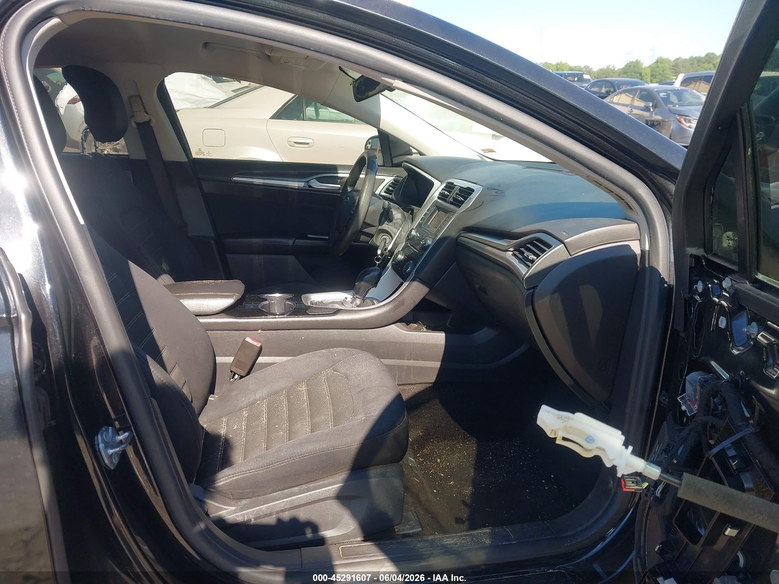 2014 Ford Fusion Se Black vin: 3FA6P0H71ER261528