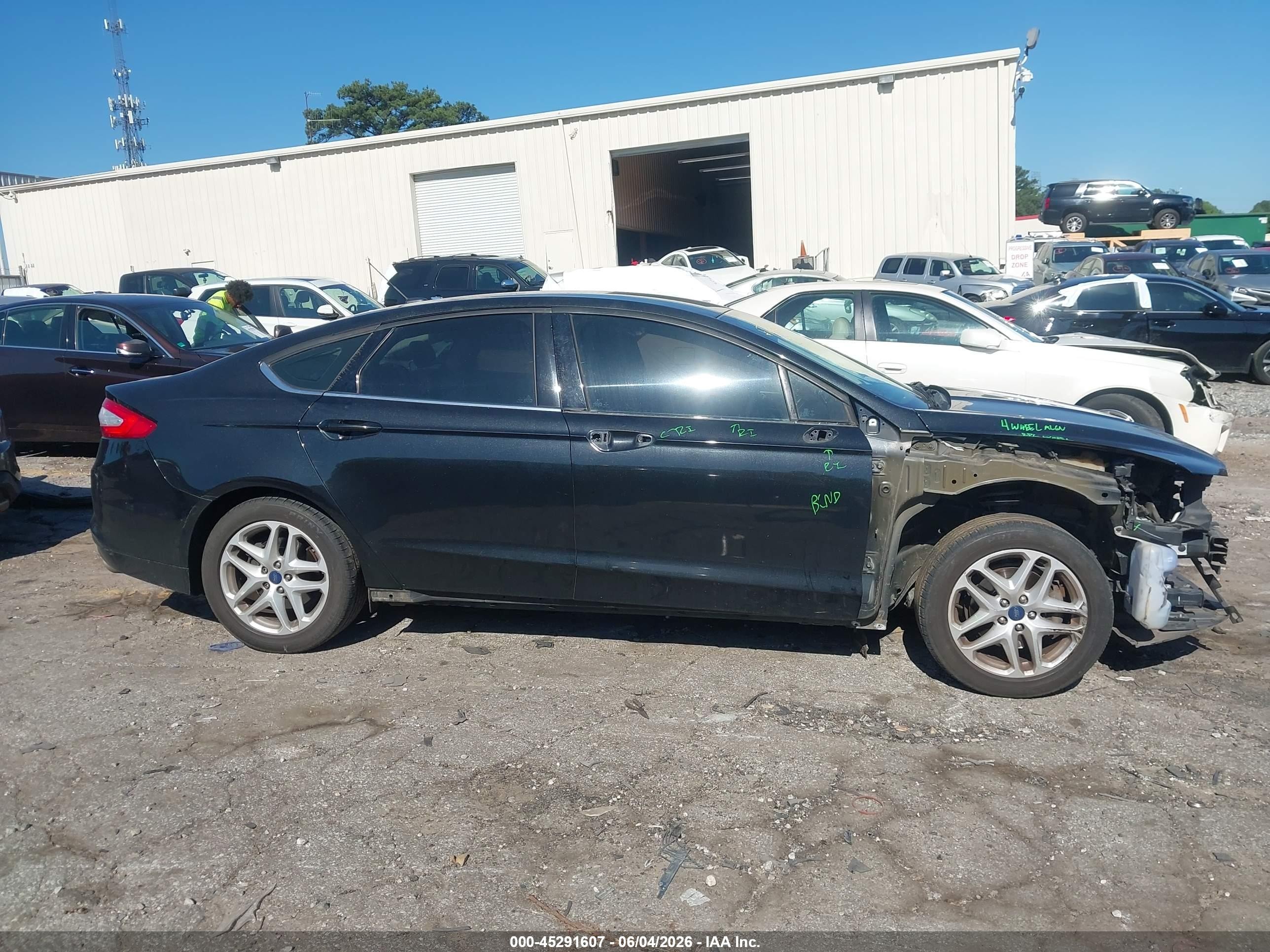 2014 Ford Fusion Se Black vin: 3FA6P0H71ER261528