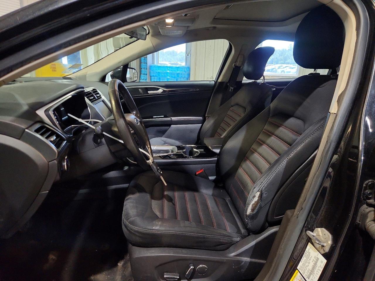 2014 Ford Fusion Se Black vin: 3FA6P0H71ER295677