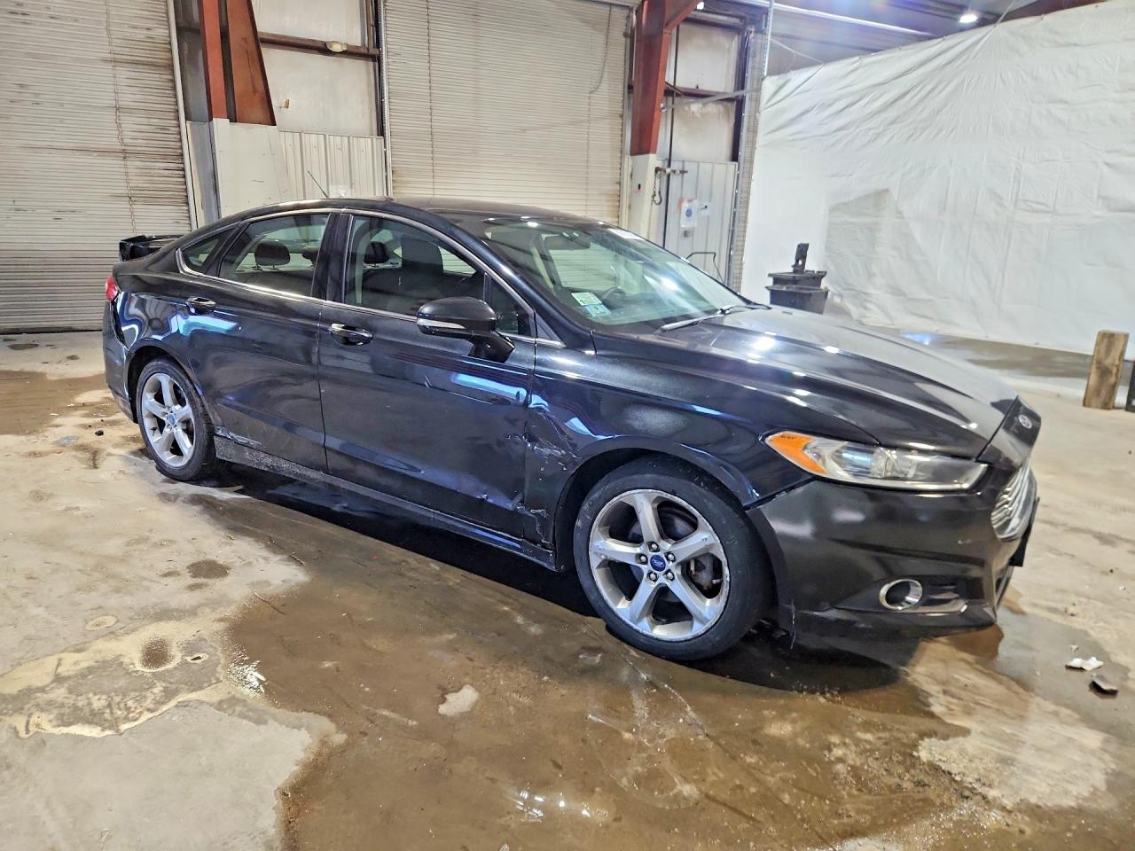 2014 Ford Fusion Se Black vin: 3FA6P0H71ER295677