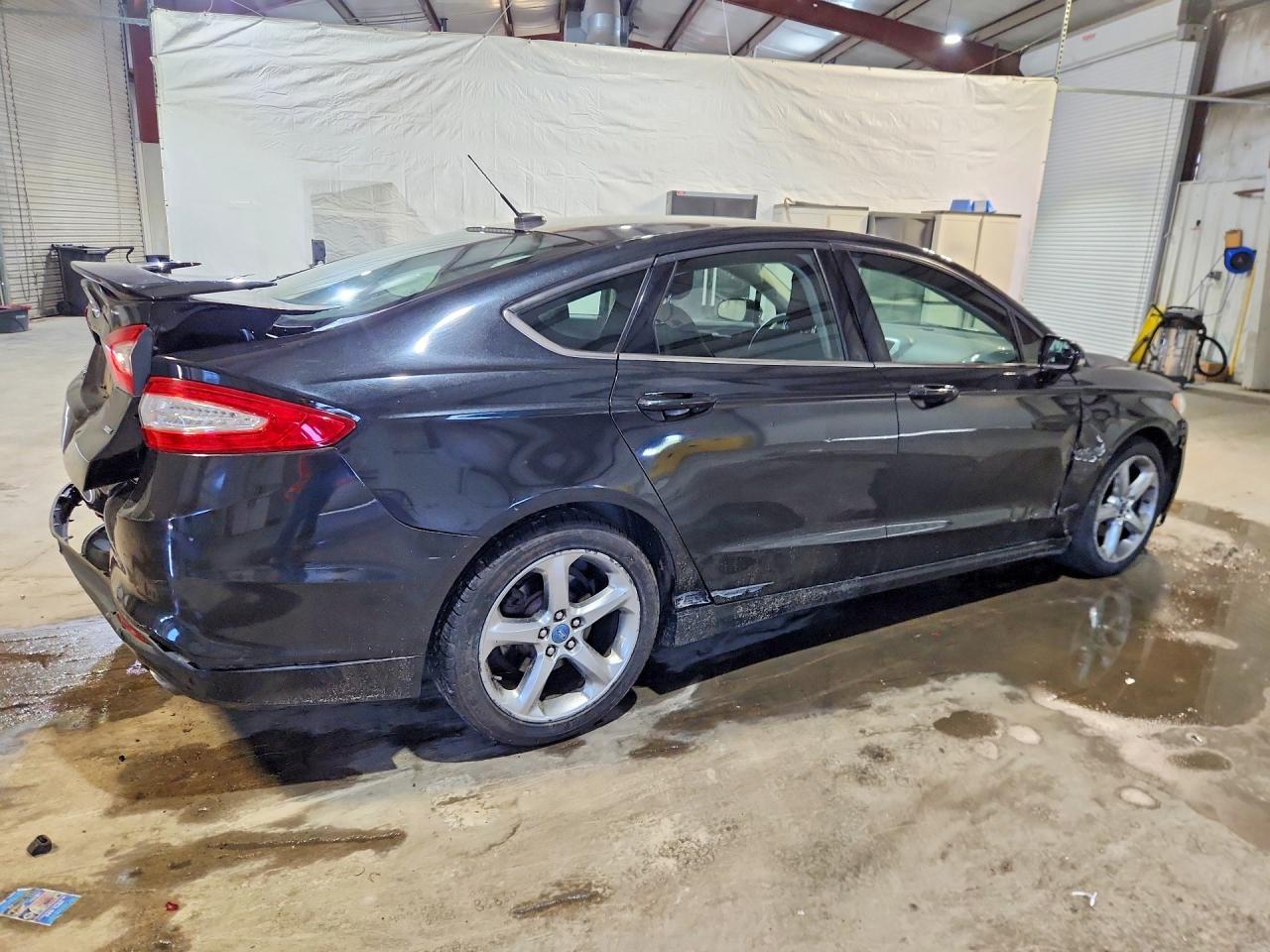 2014 Ford Fusion Se Black vin: 3FA6P0H71ER295677