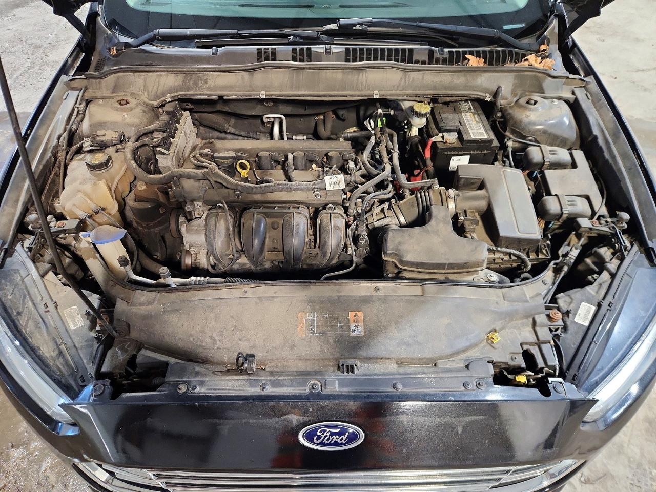2014 Ford Fusion Se Black vin: 3FA6P0H71ER295677