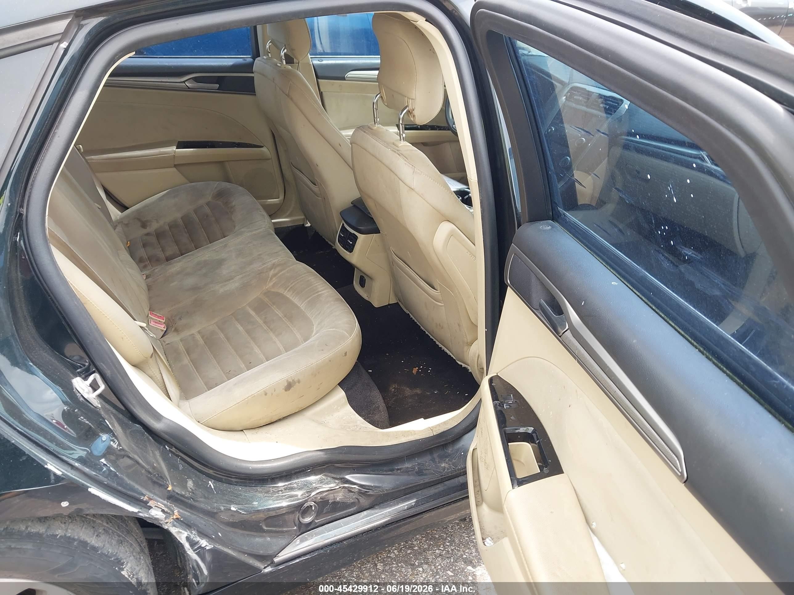 2014 Ford Fusion Se Black vin: 3FA6P0H71ER300991
