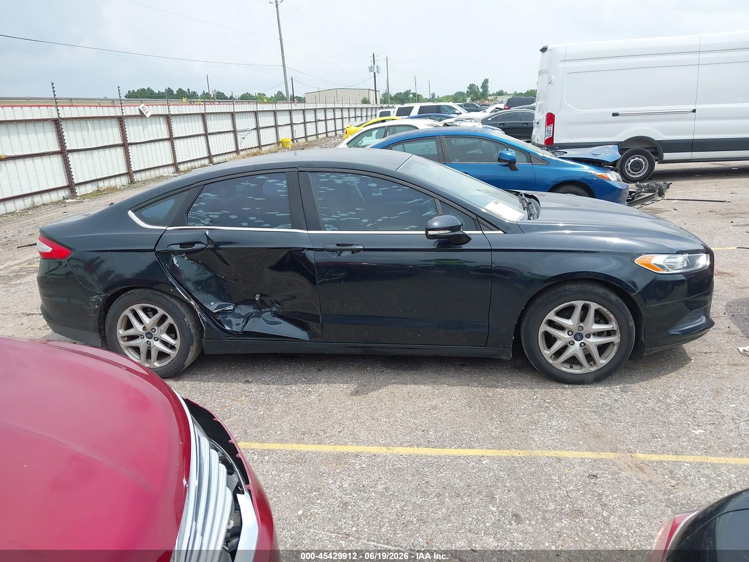 2014 Ford Fusion Se Black vin: 3FA6P0H71ER300991