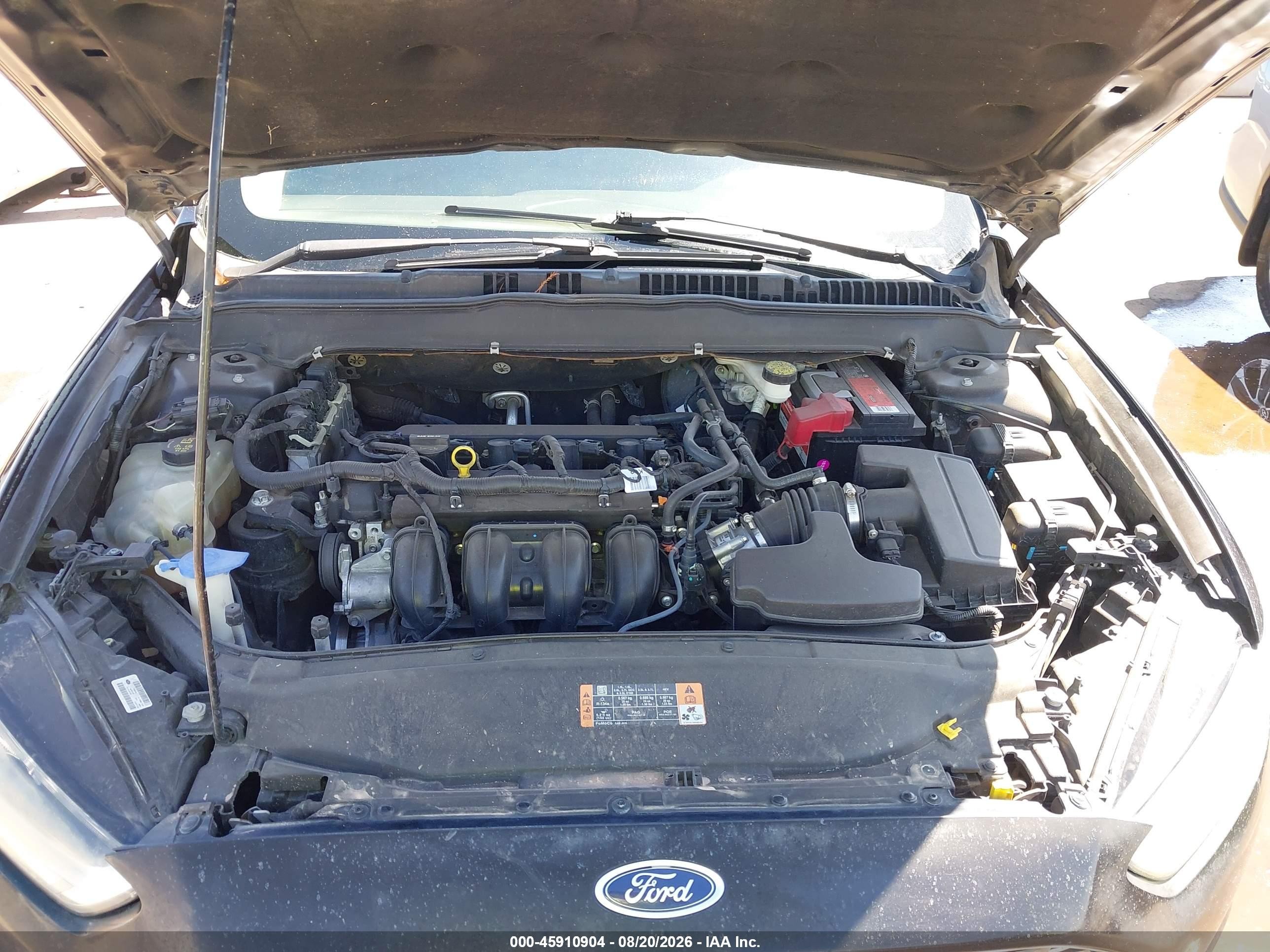 2014 Ford Fusion Se Black vin: 3FA6P0H71ER329813