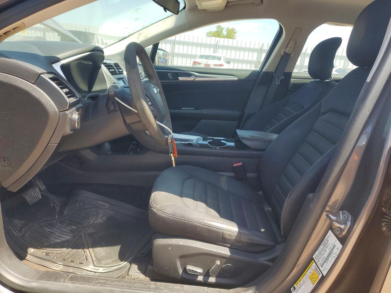 2014 Ford Fusion Se Gray vin: 3FA6P0H71ER330184