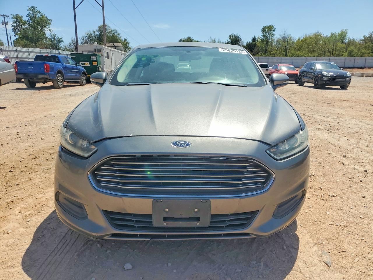 2014 Ford Fusion Se Gray vin: 3FA6P0H71ER330184