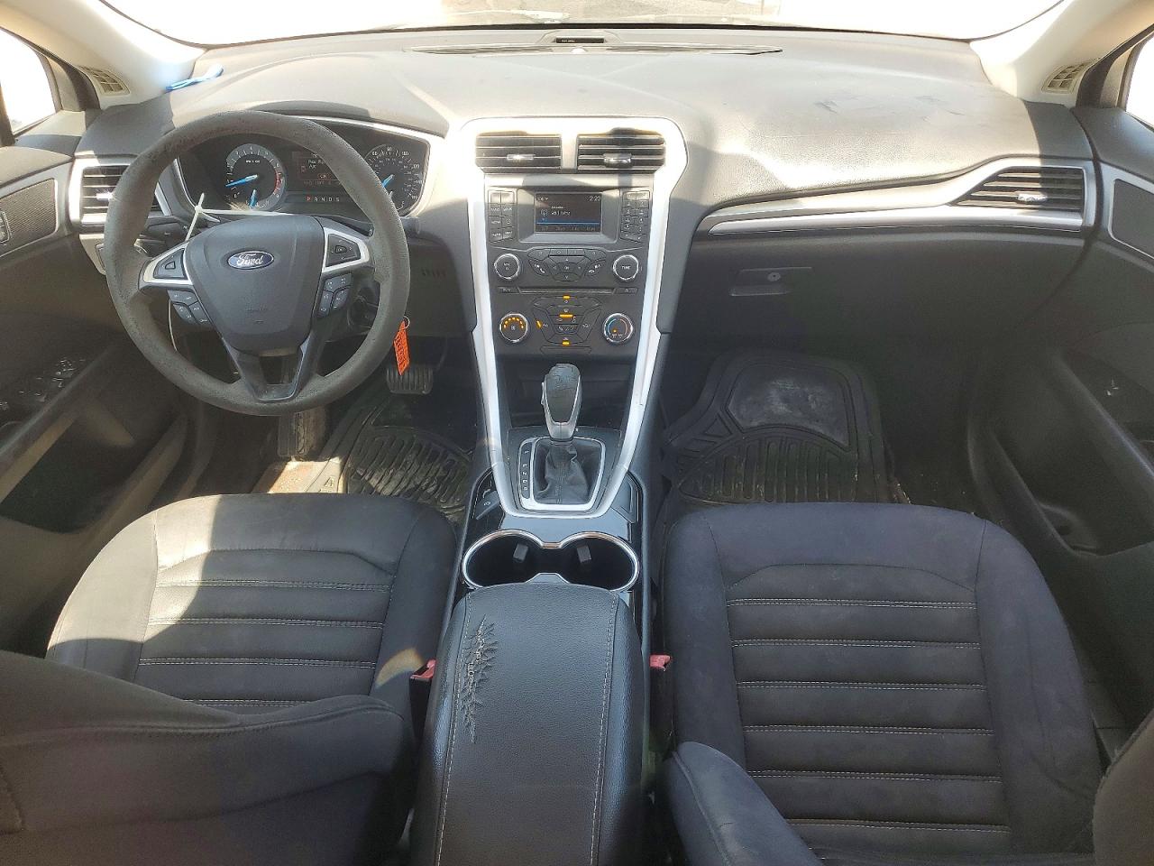 2014 Ford Fusion Se Gray vin: 3FA6P0H71ER330184