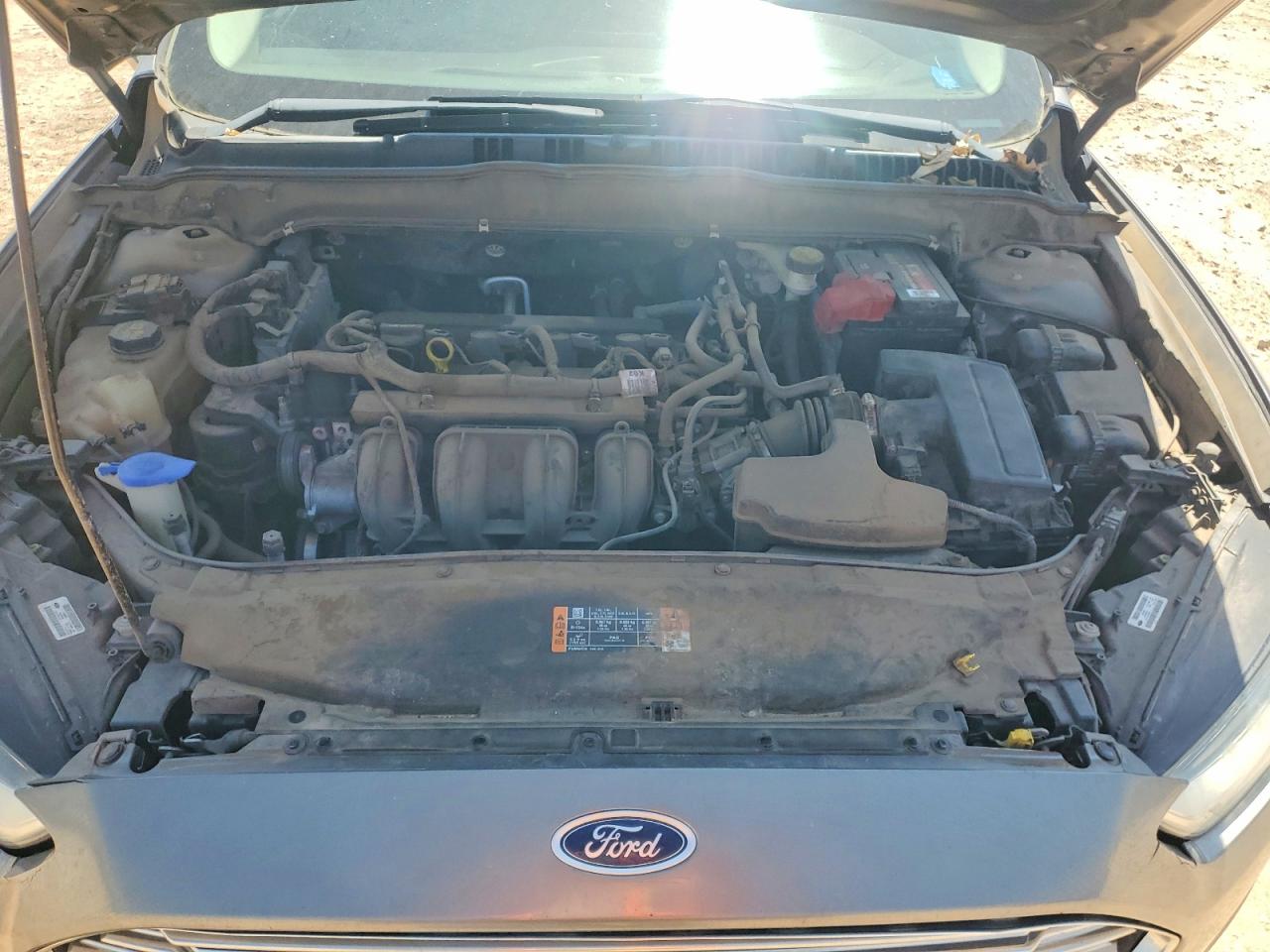 2014 Ford Fusion Se Gray vin: 3FA6P0H71ER330184
