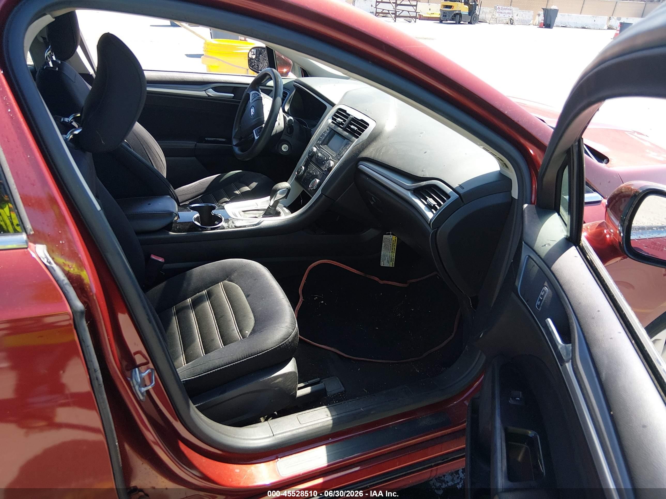 2014 Ford Fusion Se Red vin: 3FA6P0H71ER359698