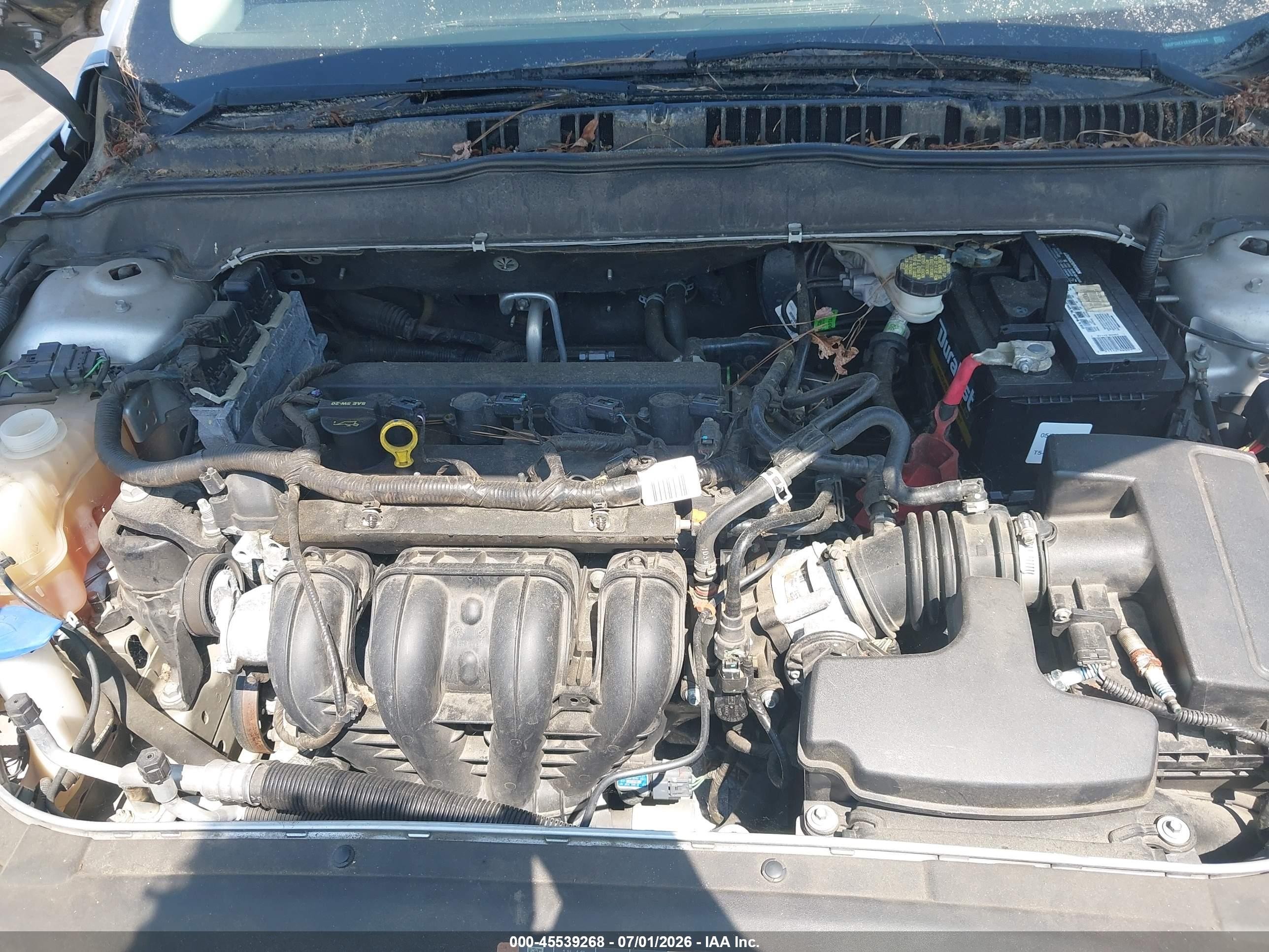 2014 Ford Fusion Se Silver vin: 3FA6P0H71ER385704