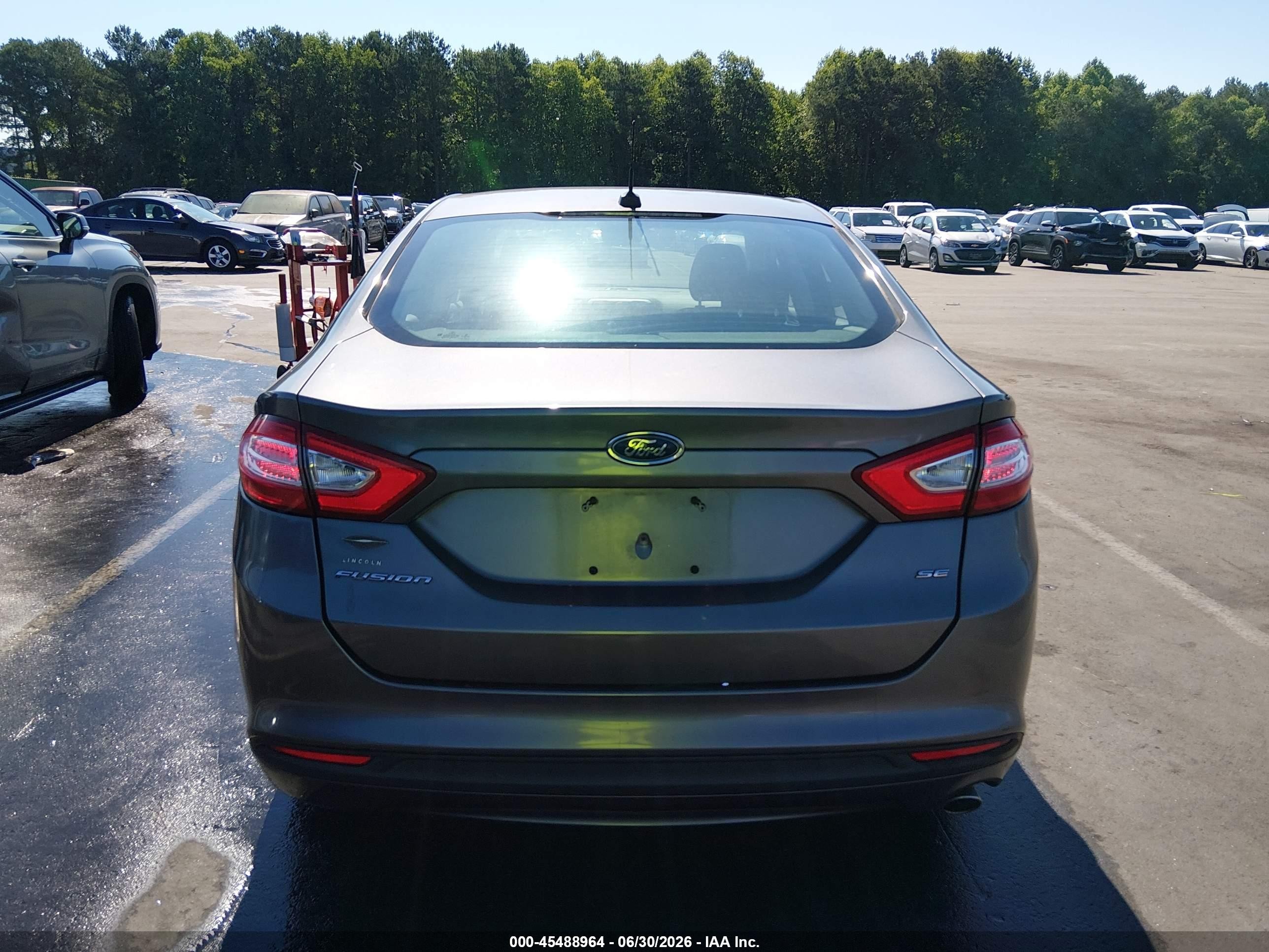 2014 Ford Fusion Se Серый vin: 3FA6P0H71ER385881