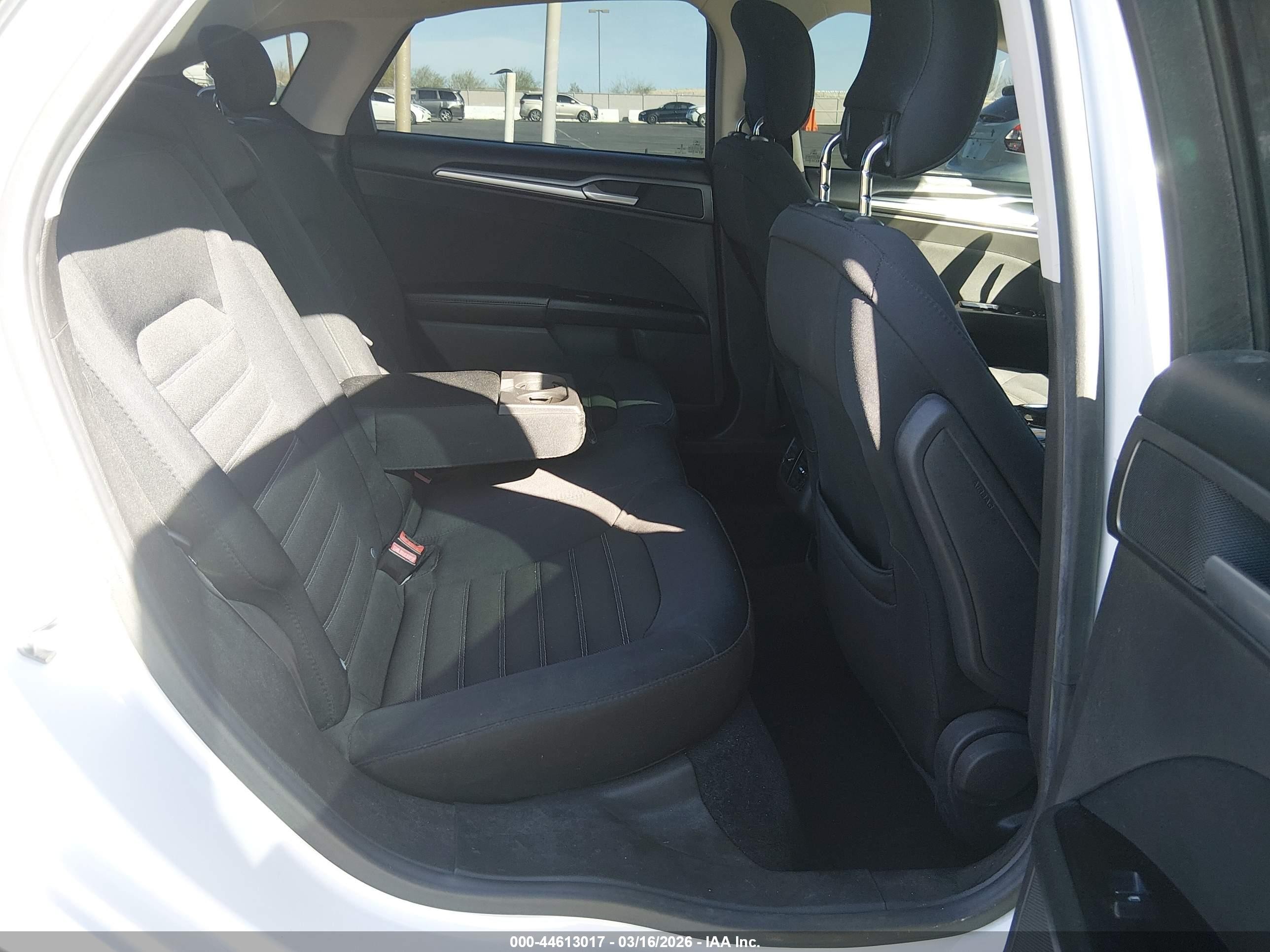 2014 Ford Fusion Se White vin: 3FA6P0H71ER394368