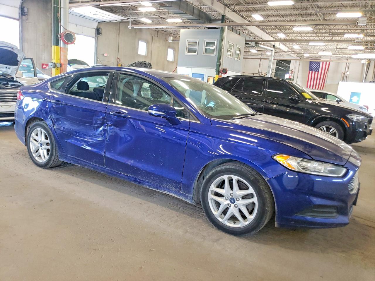 2015 Ford Fusion Se Blue vin: 3FA6P0H71FR127944
