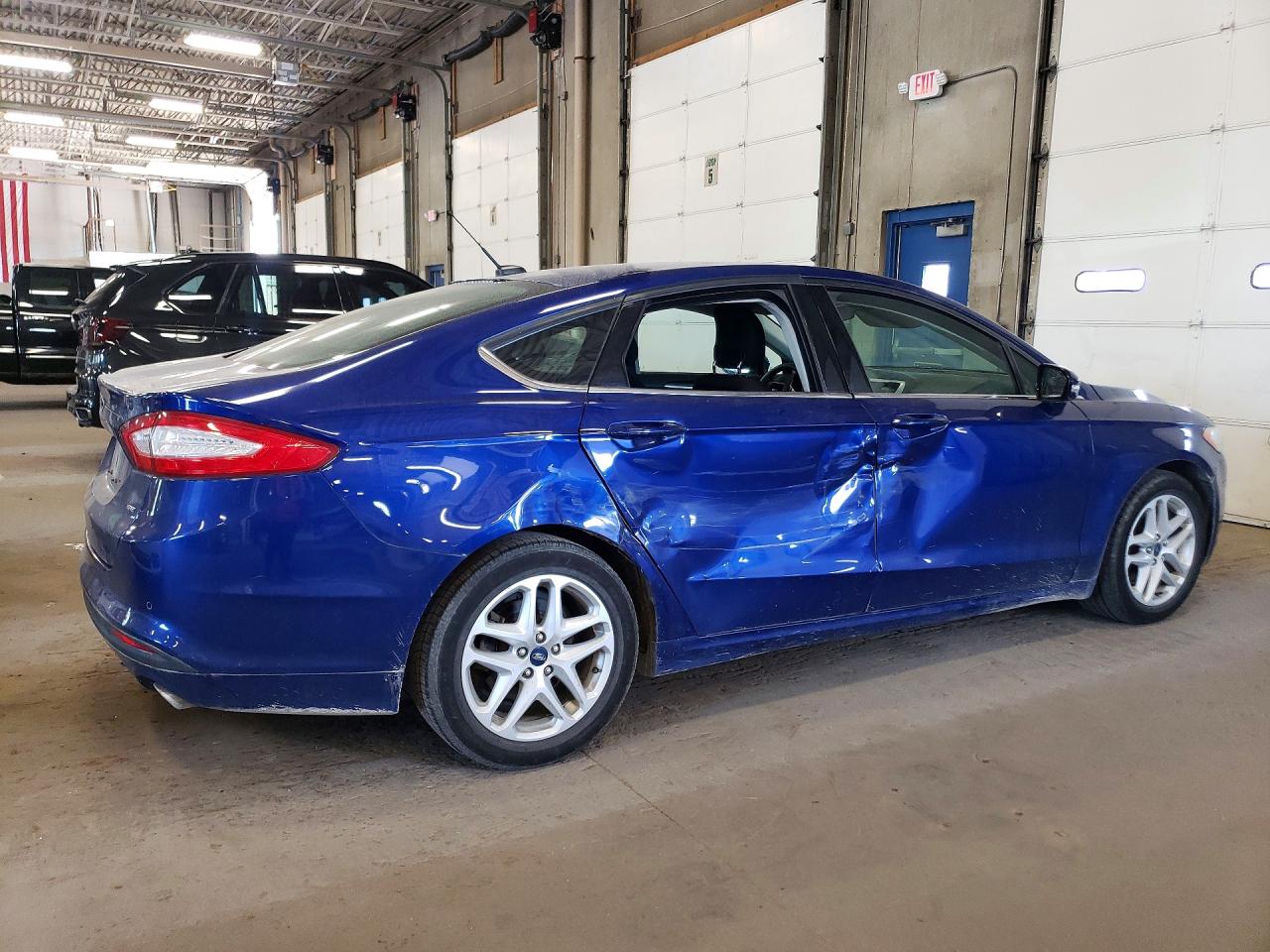 2015 Ford Fusion Se Blue vin: 3FA6P0H71FR127944