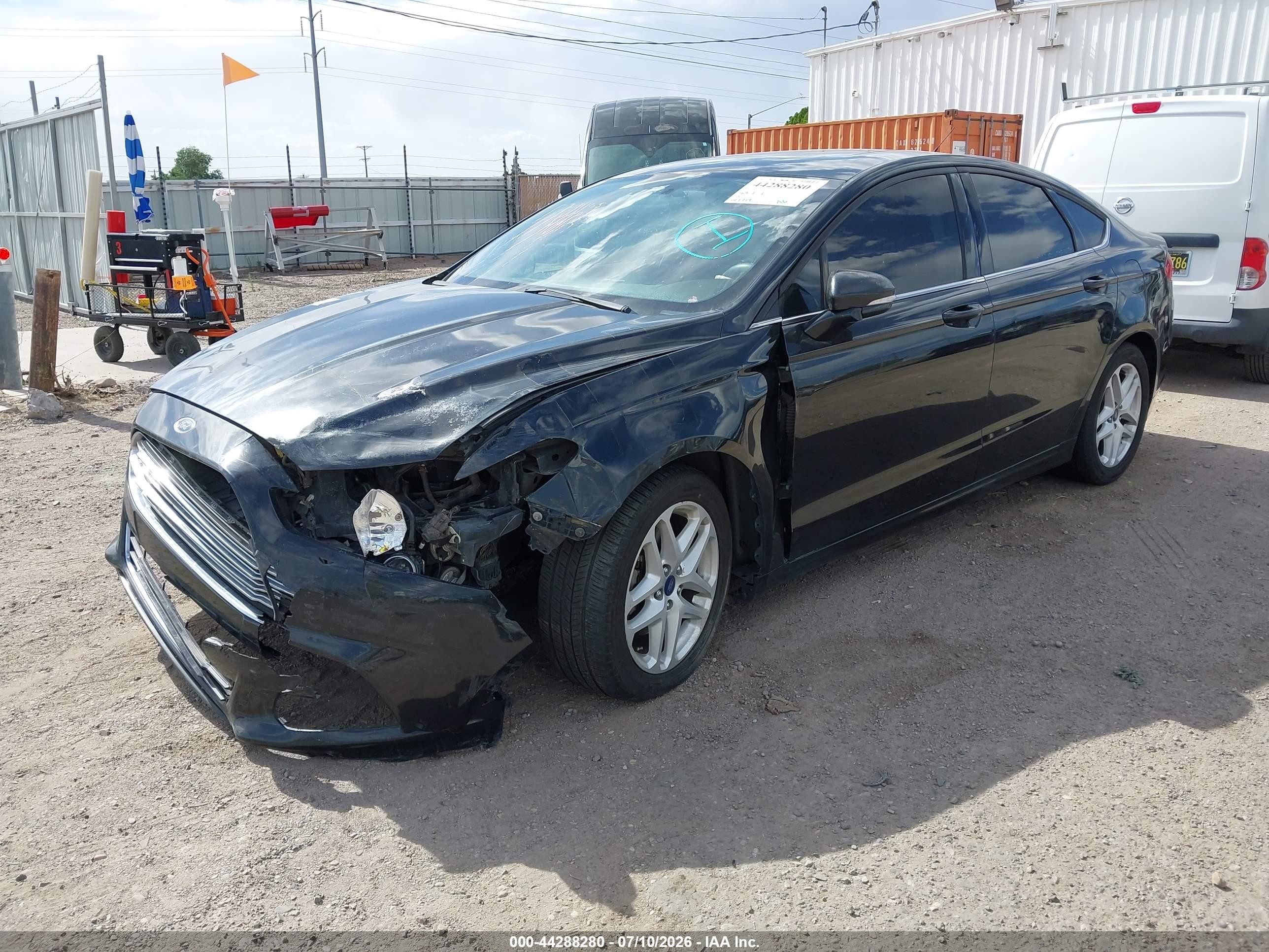 2015 Ford Fusion Se Black vin: 3FA6P0H71FR130620