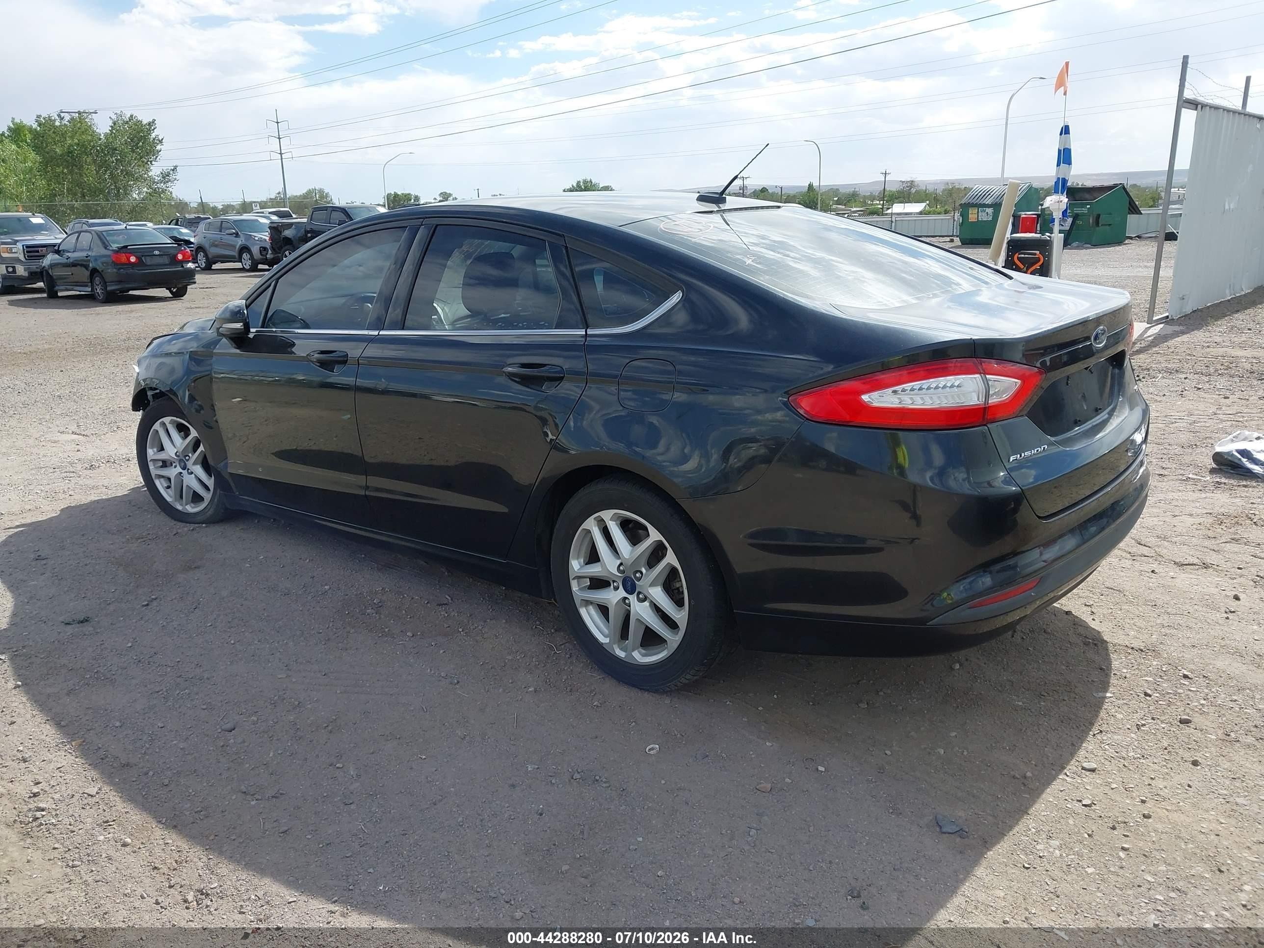 2015 Ford Fusion Se Black vin: 3FA6P0H71FR130620