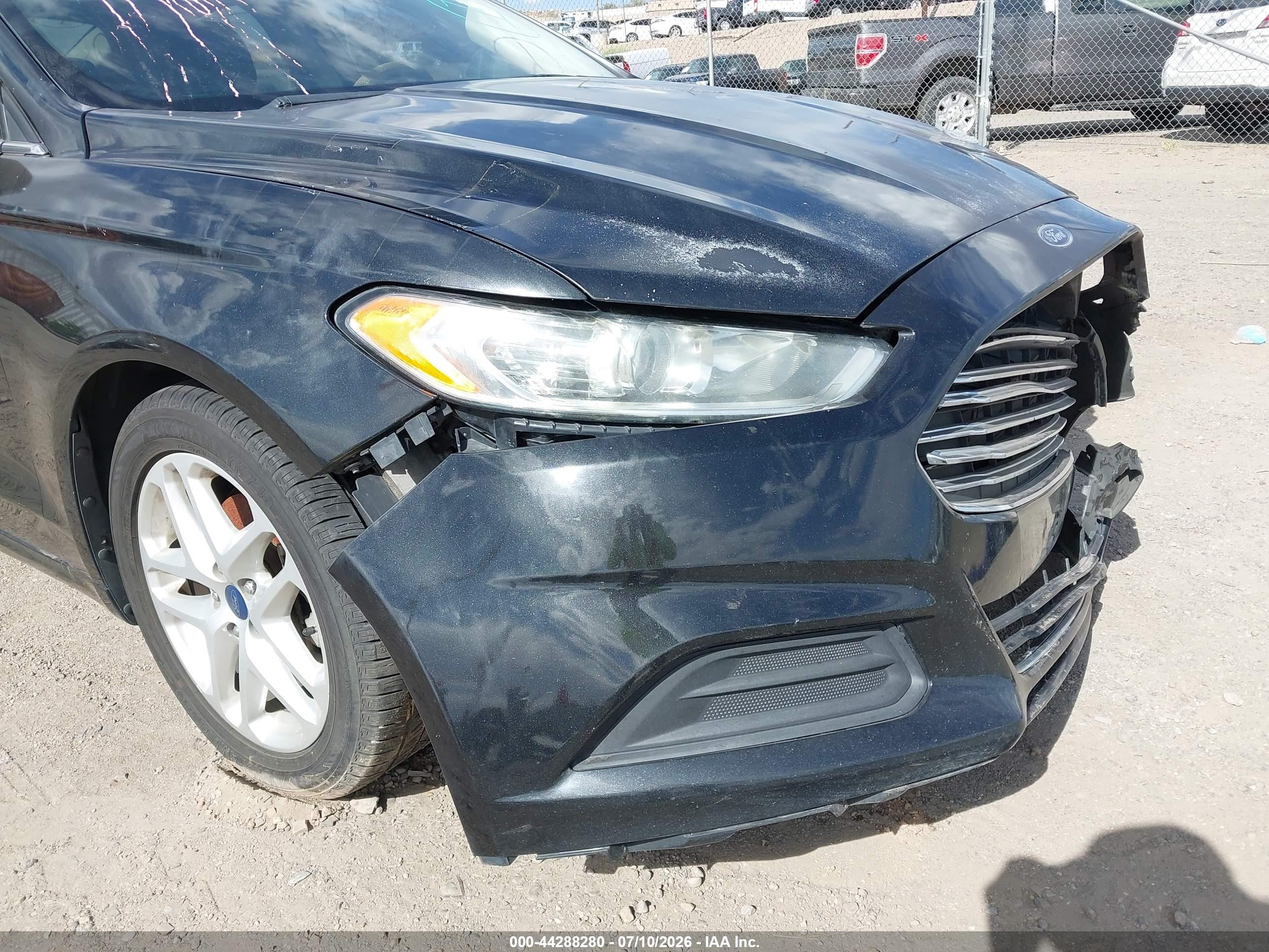 2015 Ford Fusion Se Black vin: 3FA6P0H71FR130620