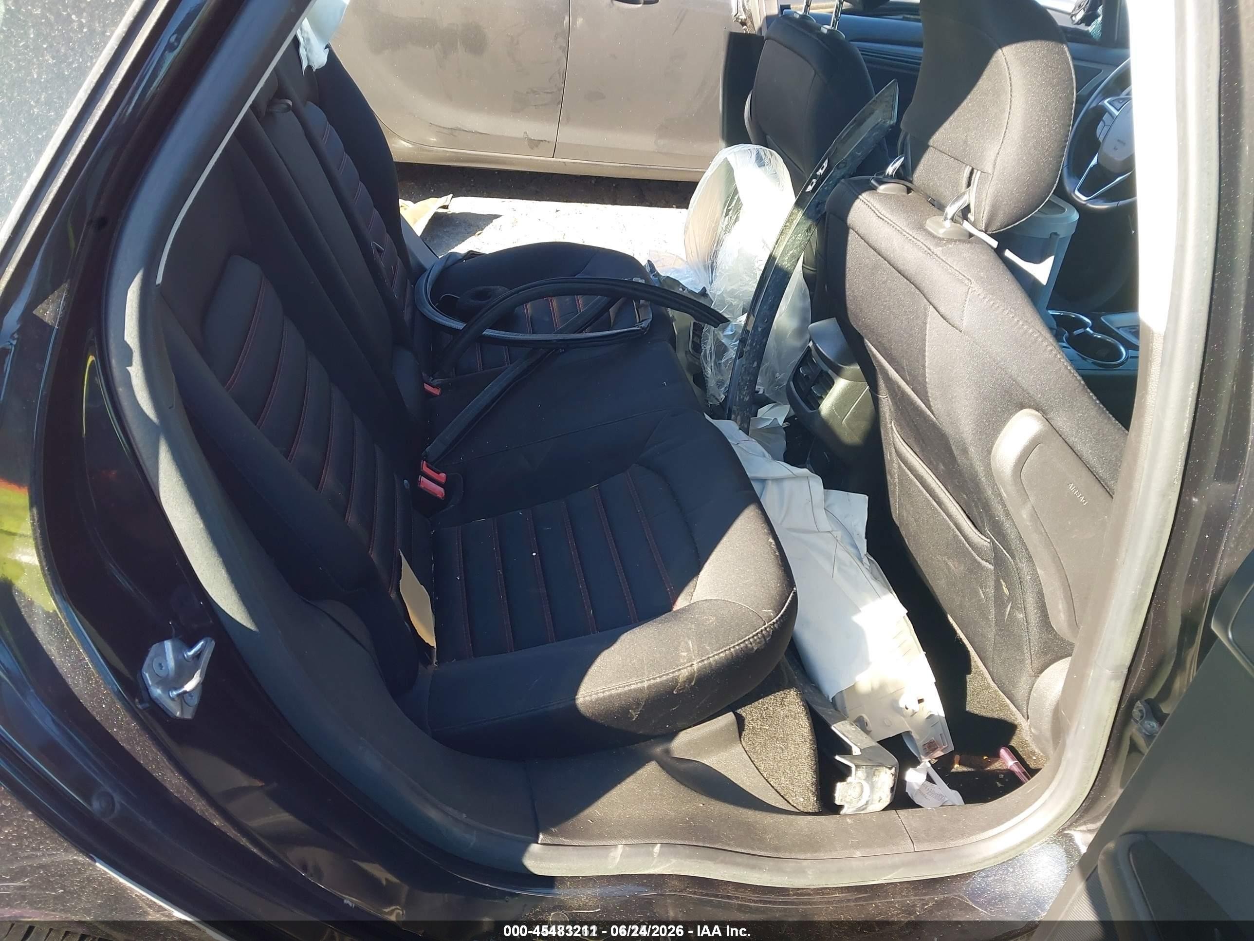 2015 Ford Fusion Se Black vin: 3FA6P0H71FR133694