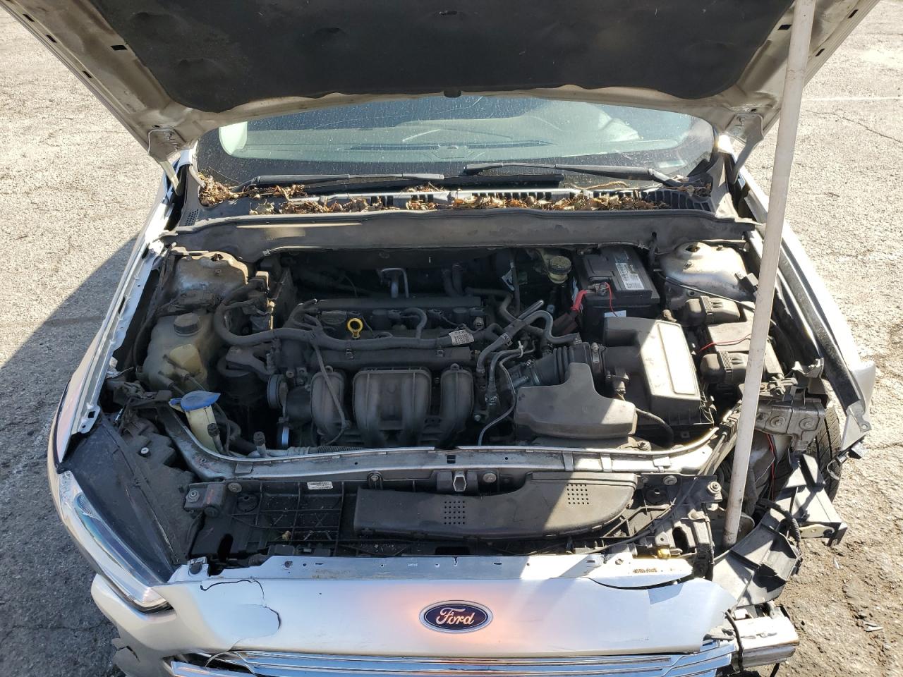 2015 Ford Fusion Se Silver vin: 3FA6P0H71FR139138