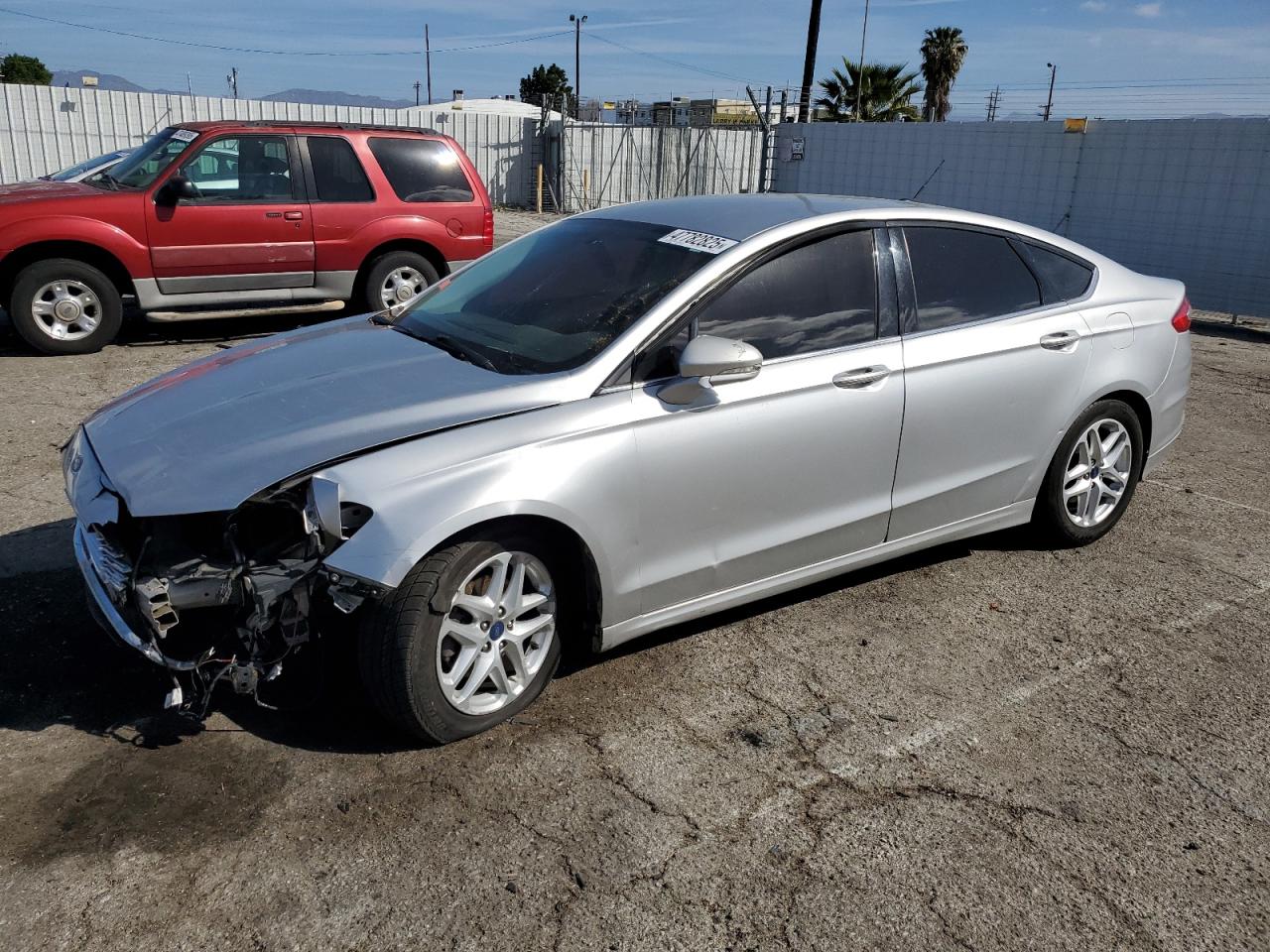 2015 Ford Fusion Se Silver vin: 3FA6P0H71FR139138