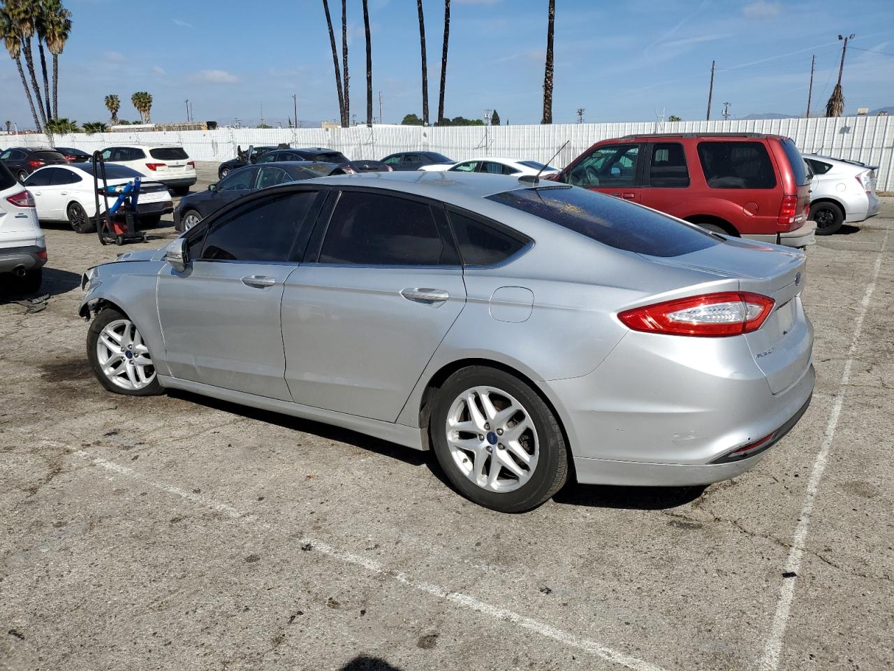 2015 Ford Fusion Se Silver vin: 3FA6P0H71FR139138