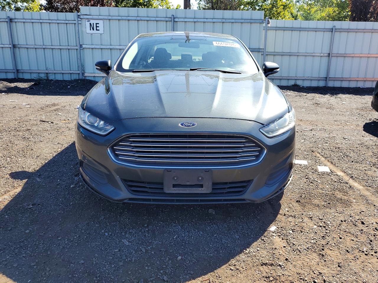 2015 Ford Fusion Se Gray vin: 3FA6P0H71FR154173